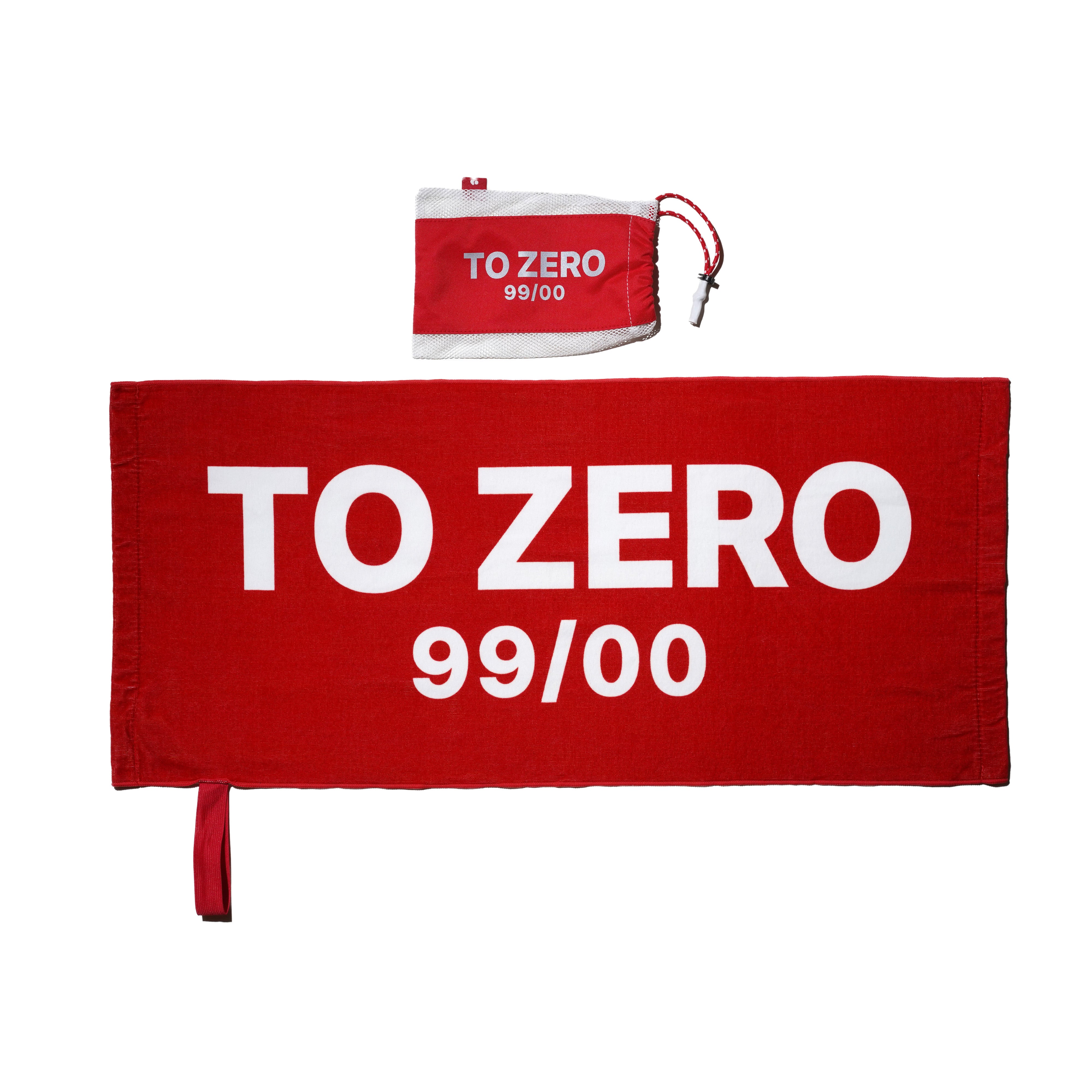 TO ZERO 99/00 徽標運動毛巾套裝
