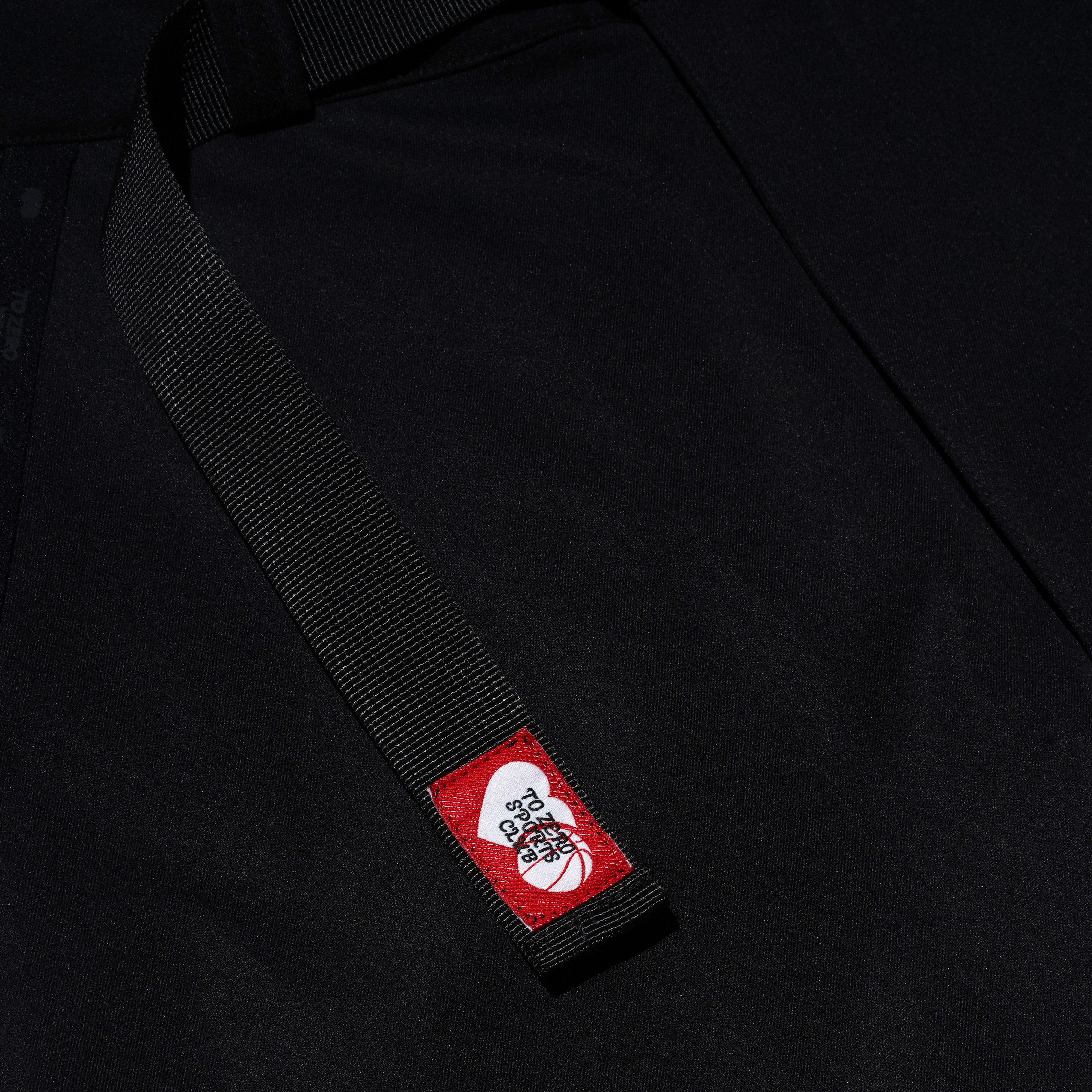 TO ZERO 'SPORTS CLUB' 織帶裝飾長褲