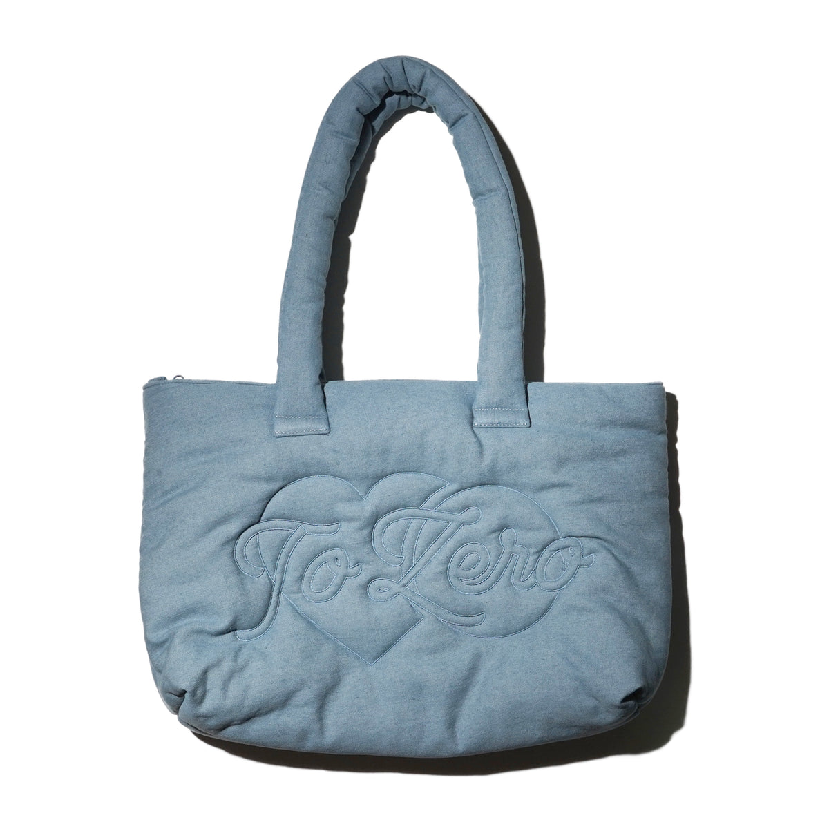 'HOMEY-POOFY' TOTE BAG (BLUE)