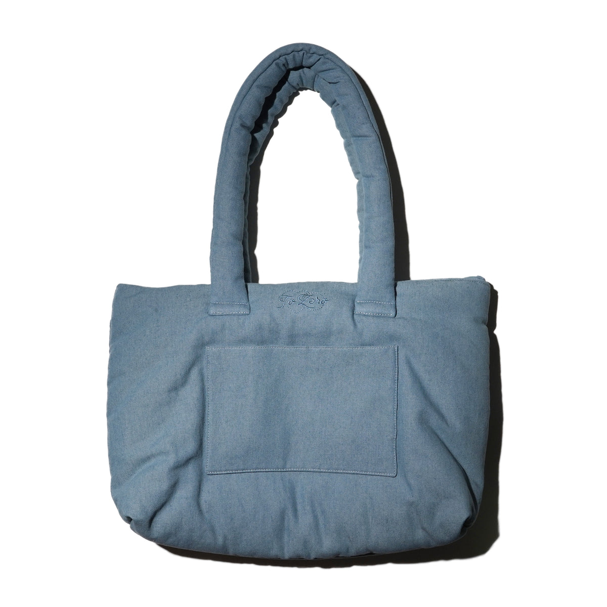 'HOMEY-POOFY' TOTE BAG (BLUE)