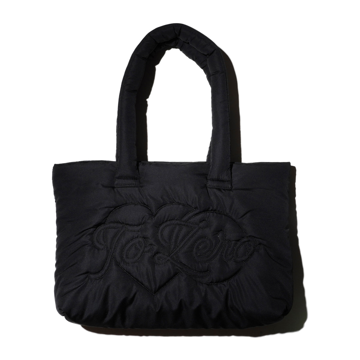 'HOMEY-POOFY' TOTE BAG (BLACK)