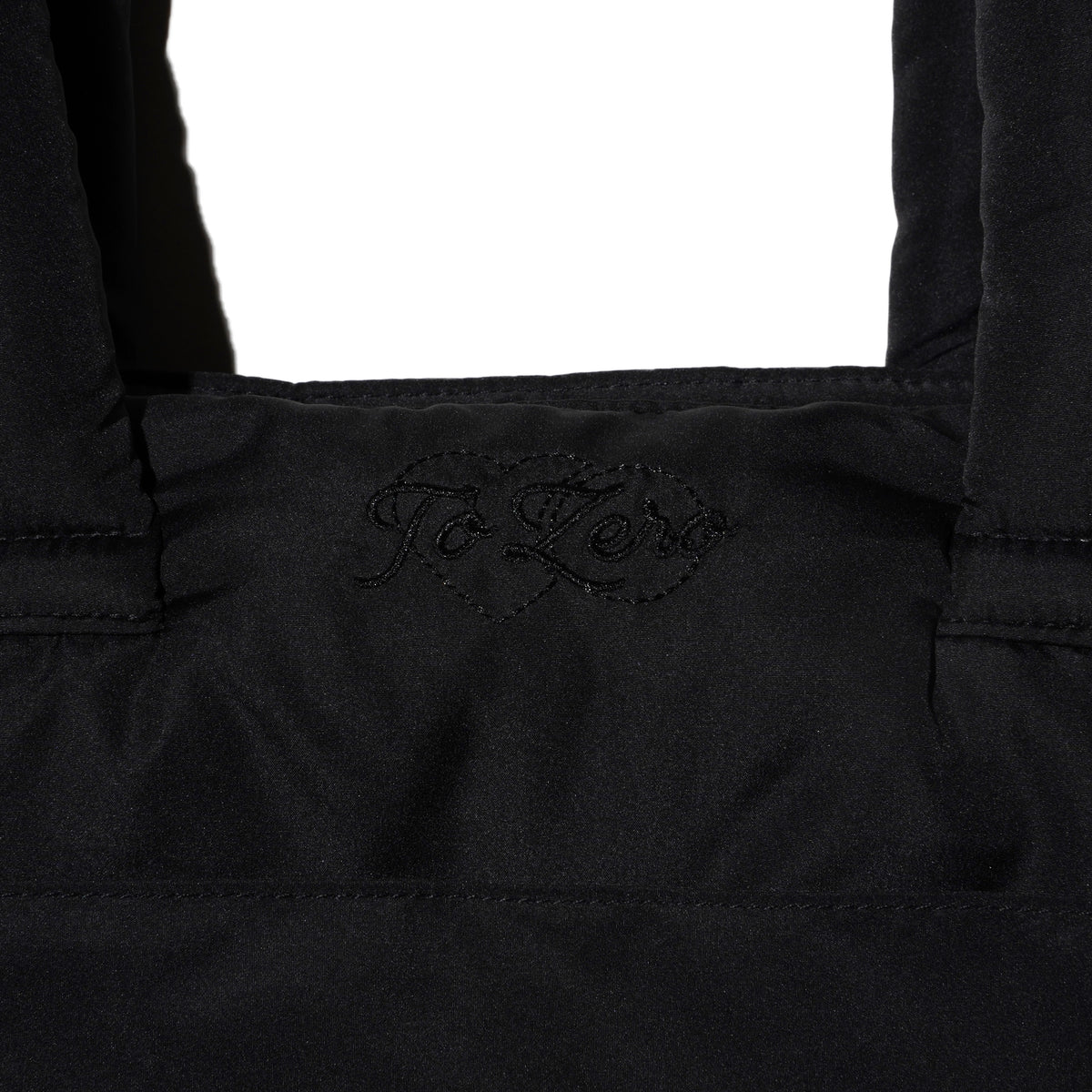 'HOMEY-POOFY' TOTE BAG (BLACK)