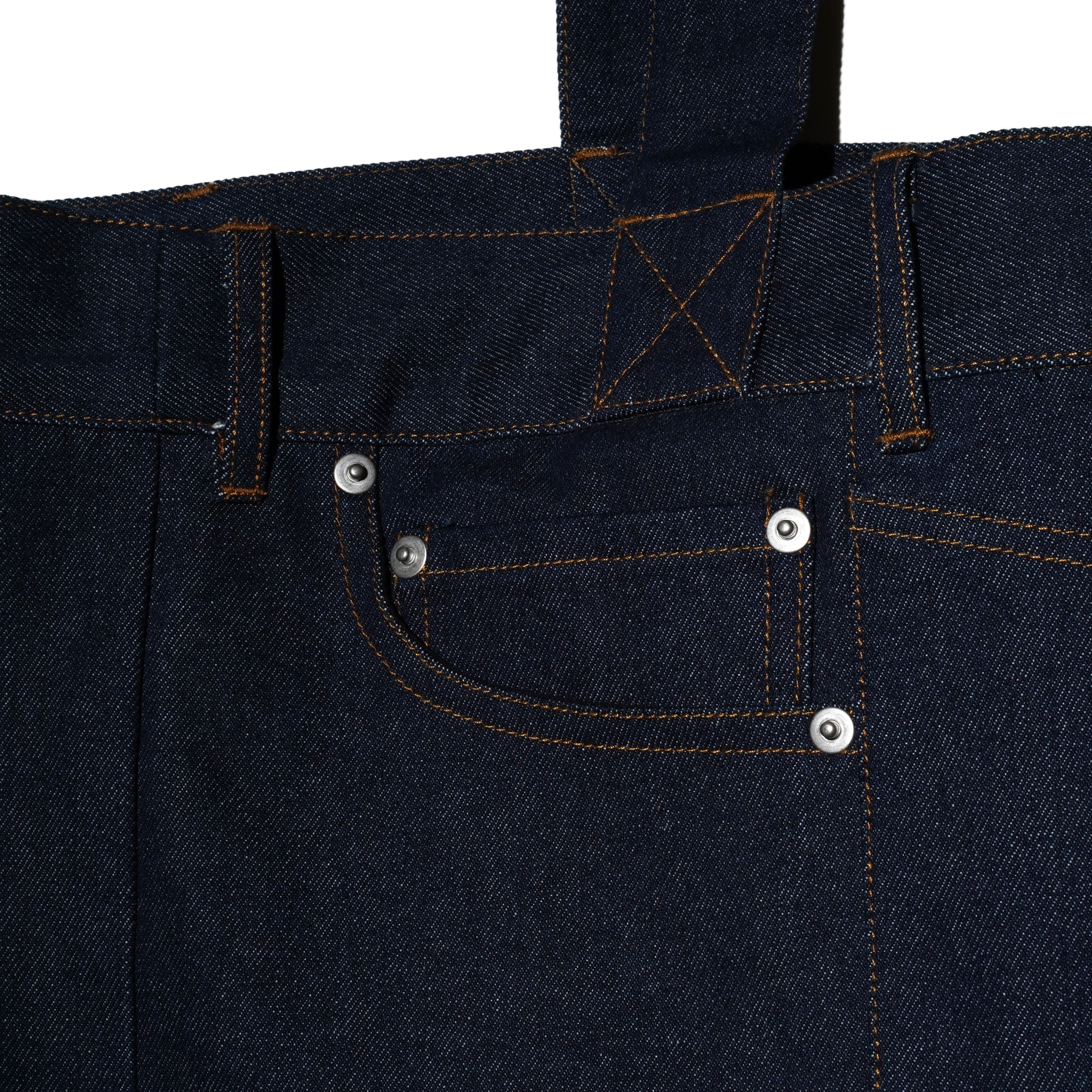 'NOT A JEANS' 牛仔布托特包