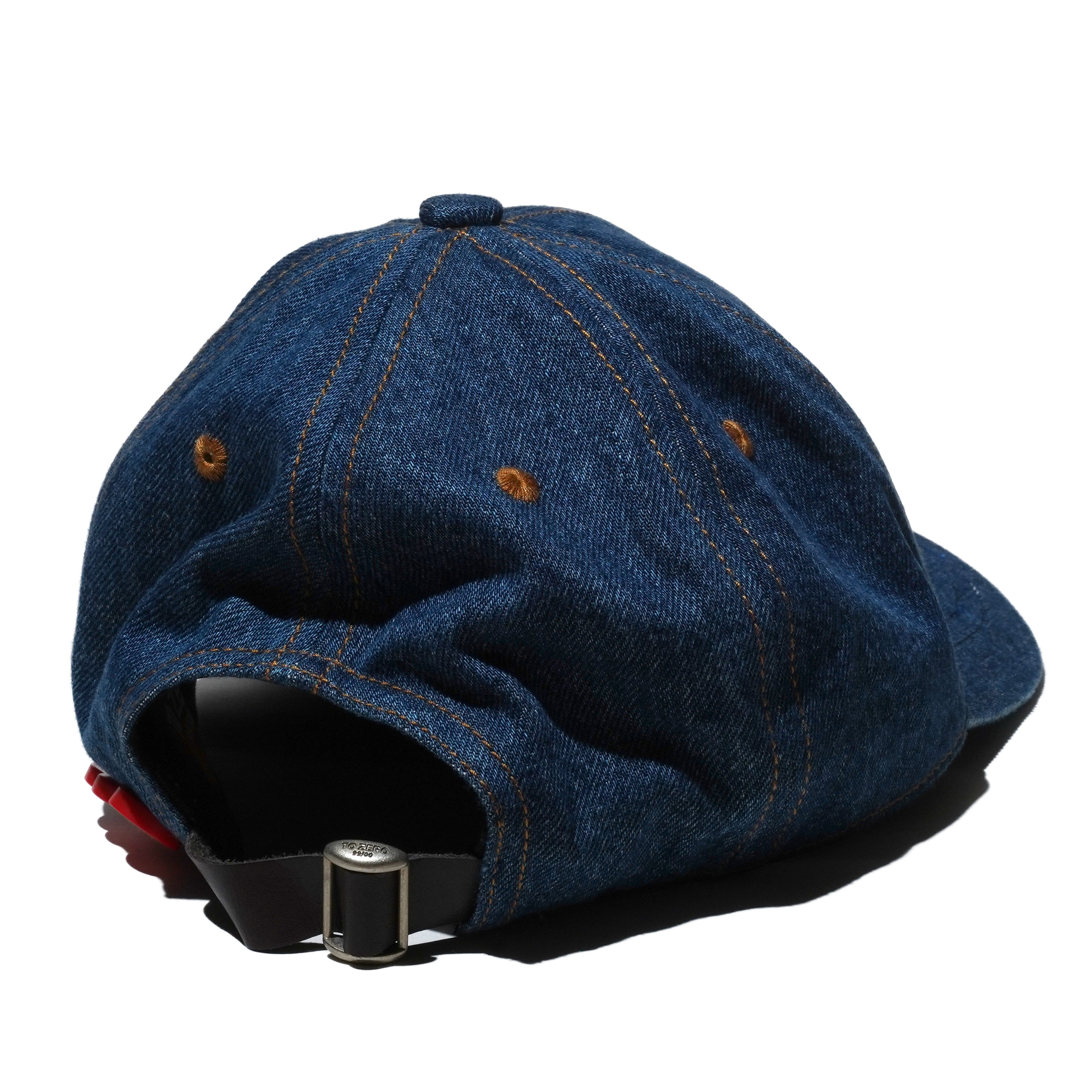 TO ZERO 'GRAVY ON TOP' EMBROIDERY CAP (BLUE DENIM)