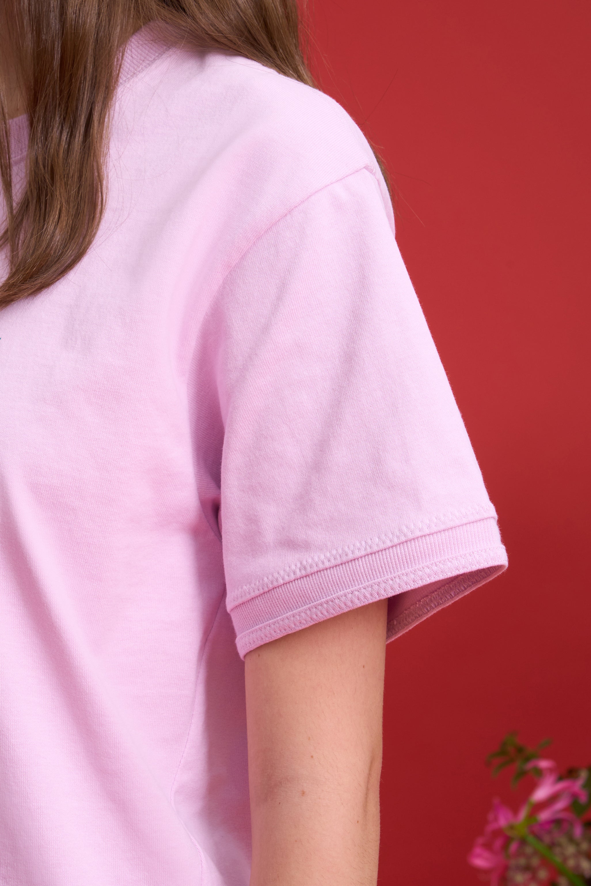 TO ZERO 'Floral Fete' T-SHIRT (LIGHT LAVENDER)
