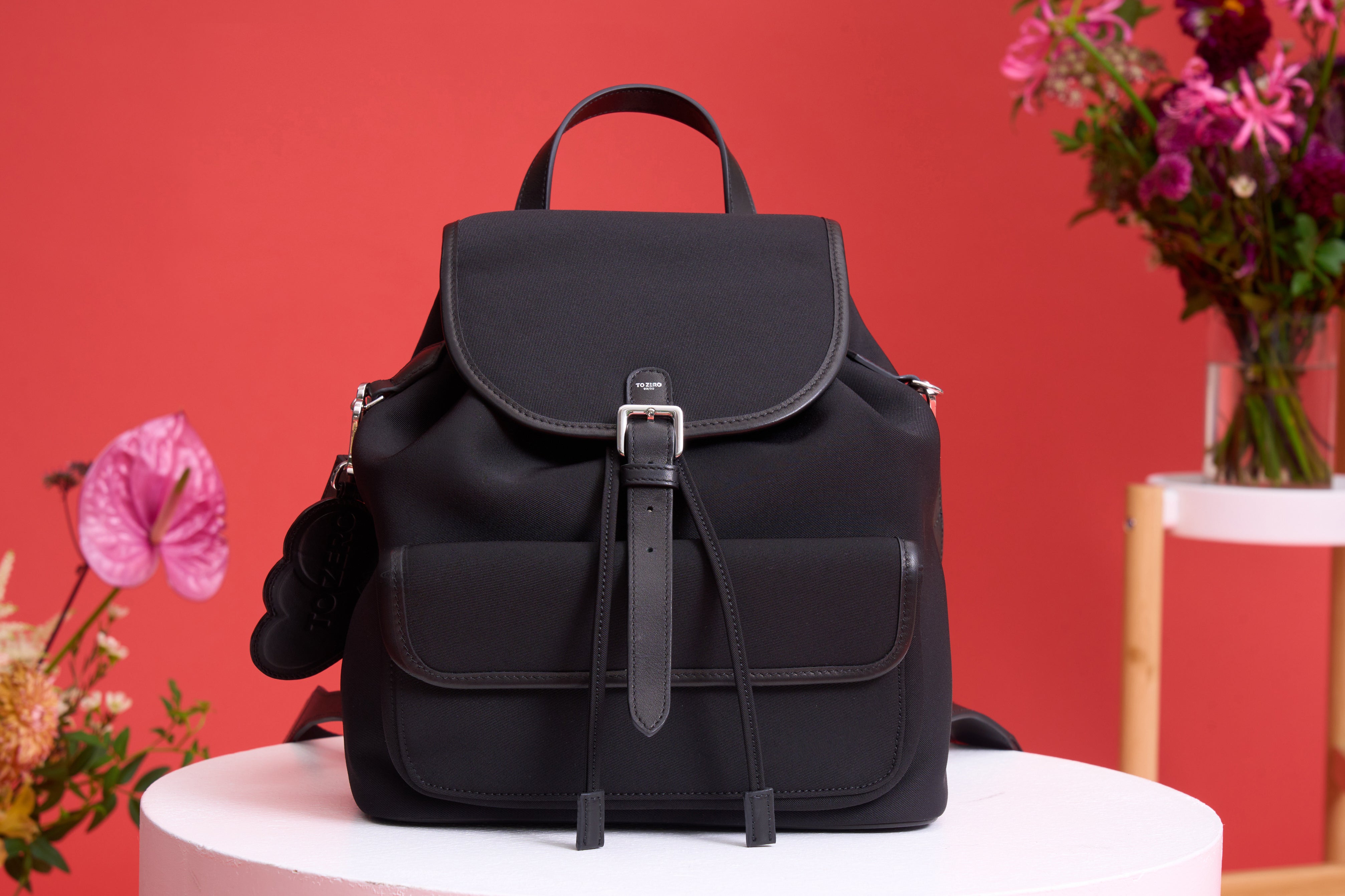 TO ZERO ‘Calceolaria’ Flap Backpack