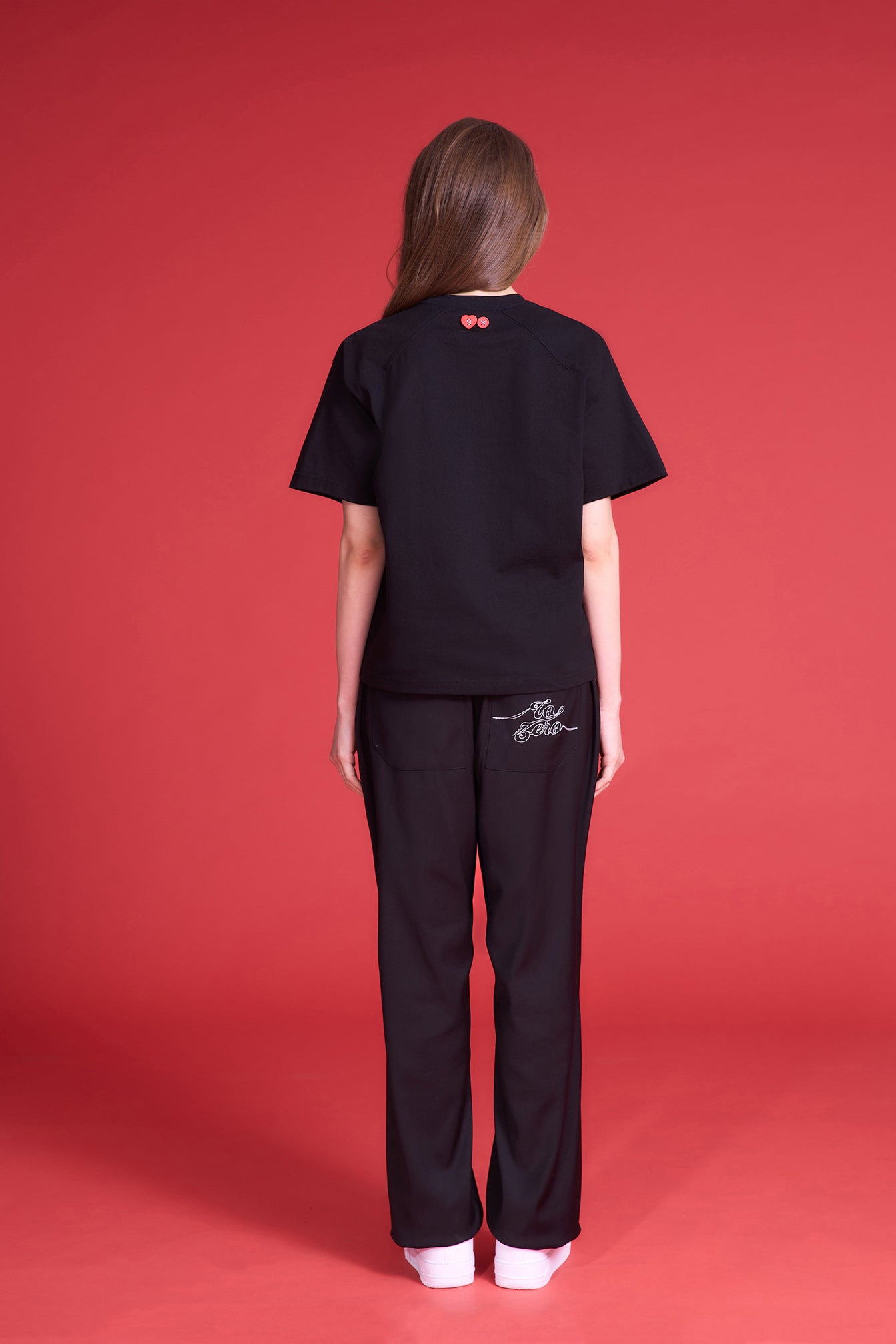 TO ZERO 'MUSIC UNION' EMBROIDERY T-SHIRT (BLACK)