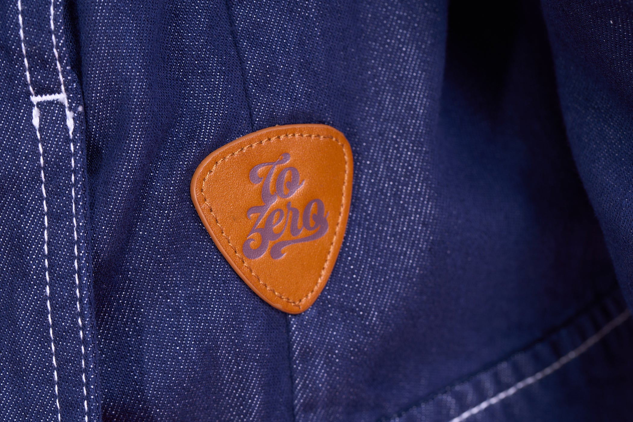 TO ZERO TWISTED EMBROIDERED DENIM JACKET