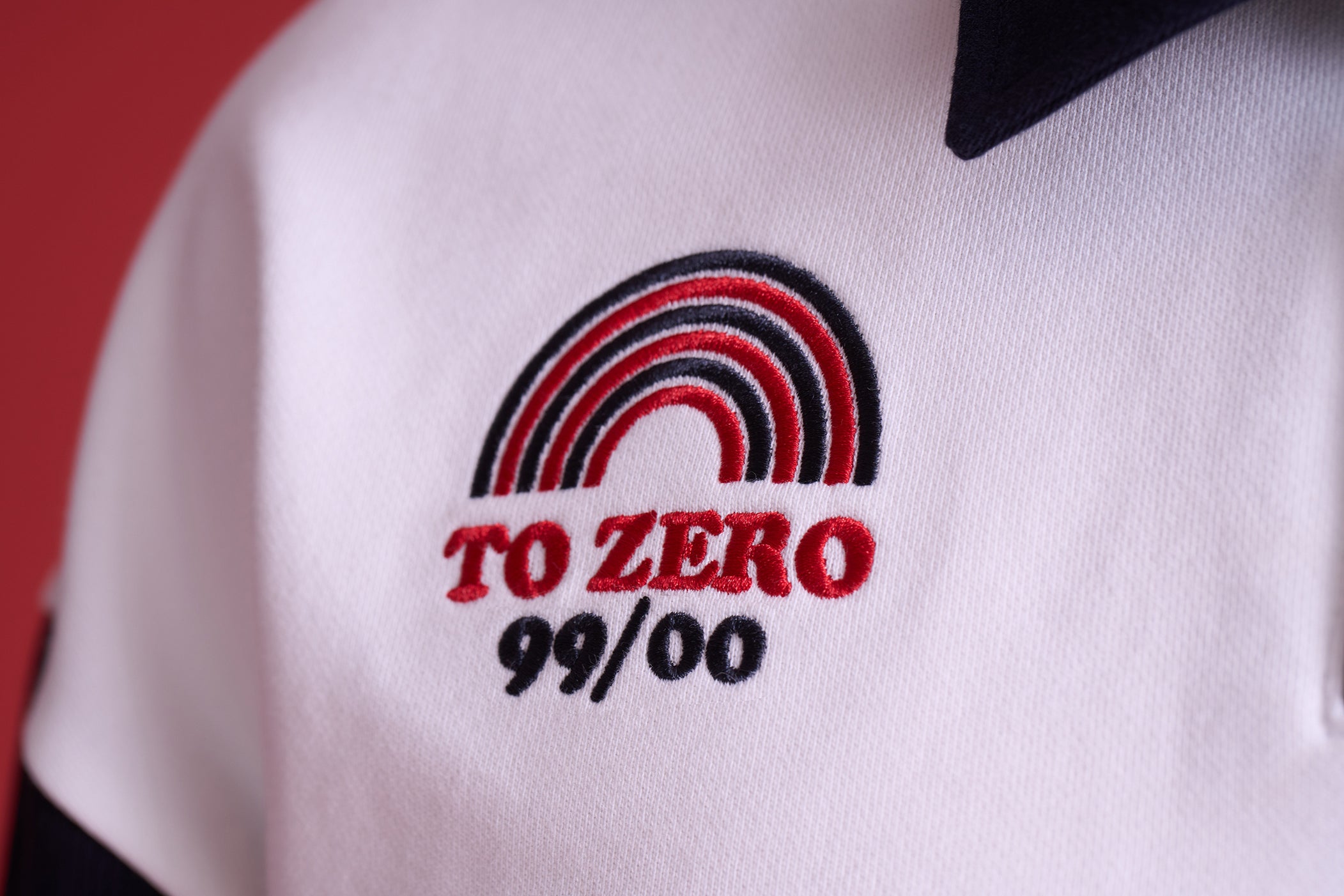 TO ZERO 'MUSIC UNION' 刺繡POLO領衛衣