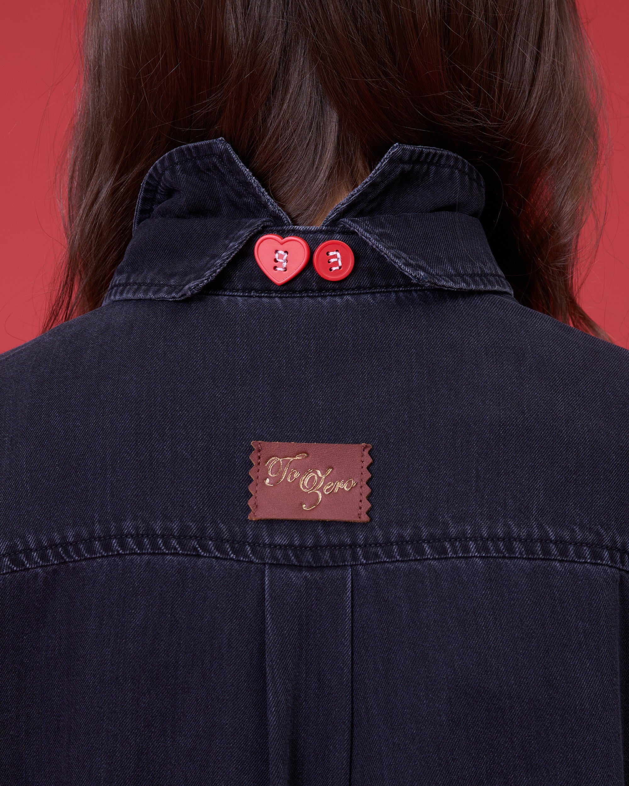 'THE DOUBLE-DECKER' DENIM SHIRT (WASHED BLACK)