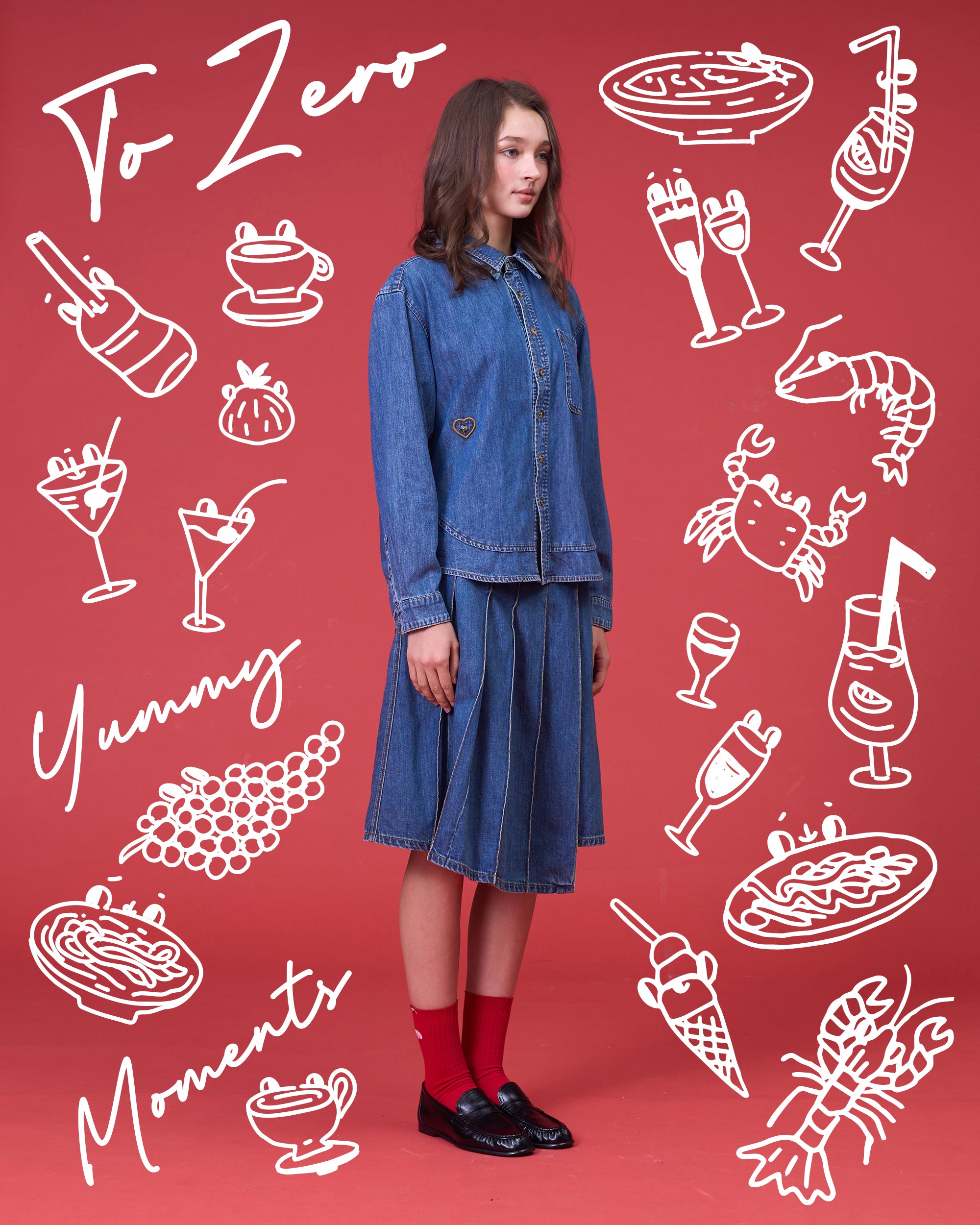 'THE DOUBLE-DECKER' DENIM SHIRT (WASHED BLUE)