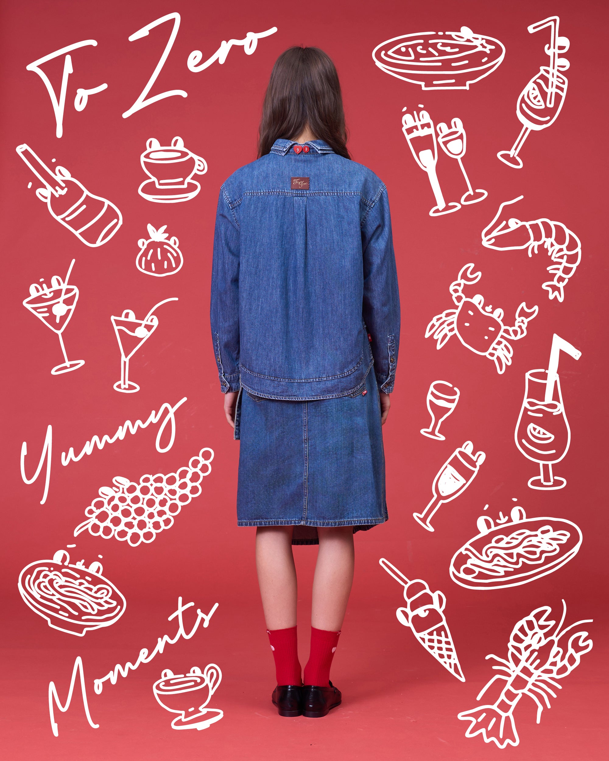 'THE DOUBLE-DECKER' DENIM SHIRT (WASHED BLUE)