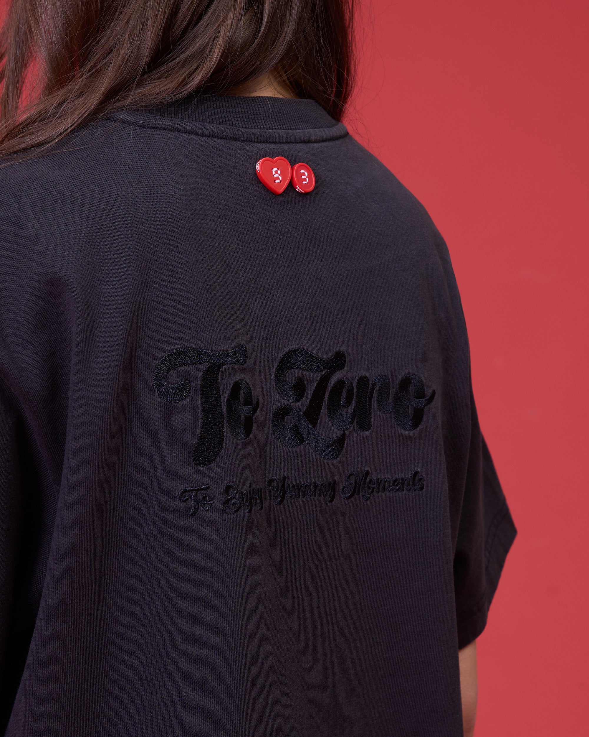 'LIFE IS BETTER WITH BURGER' T-SHIRT (WASHED BLACK)