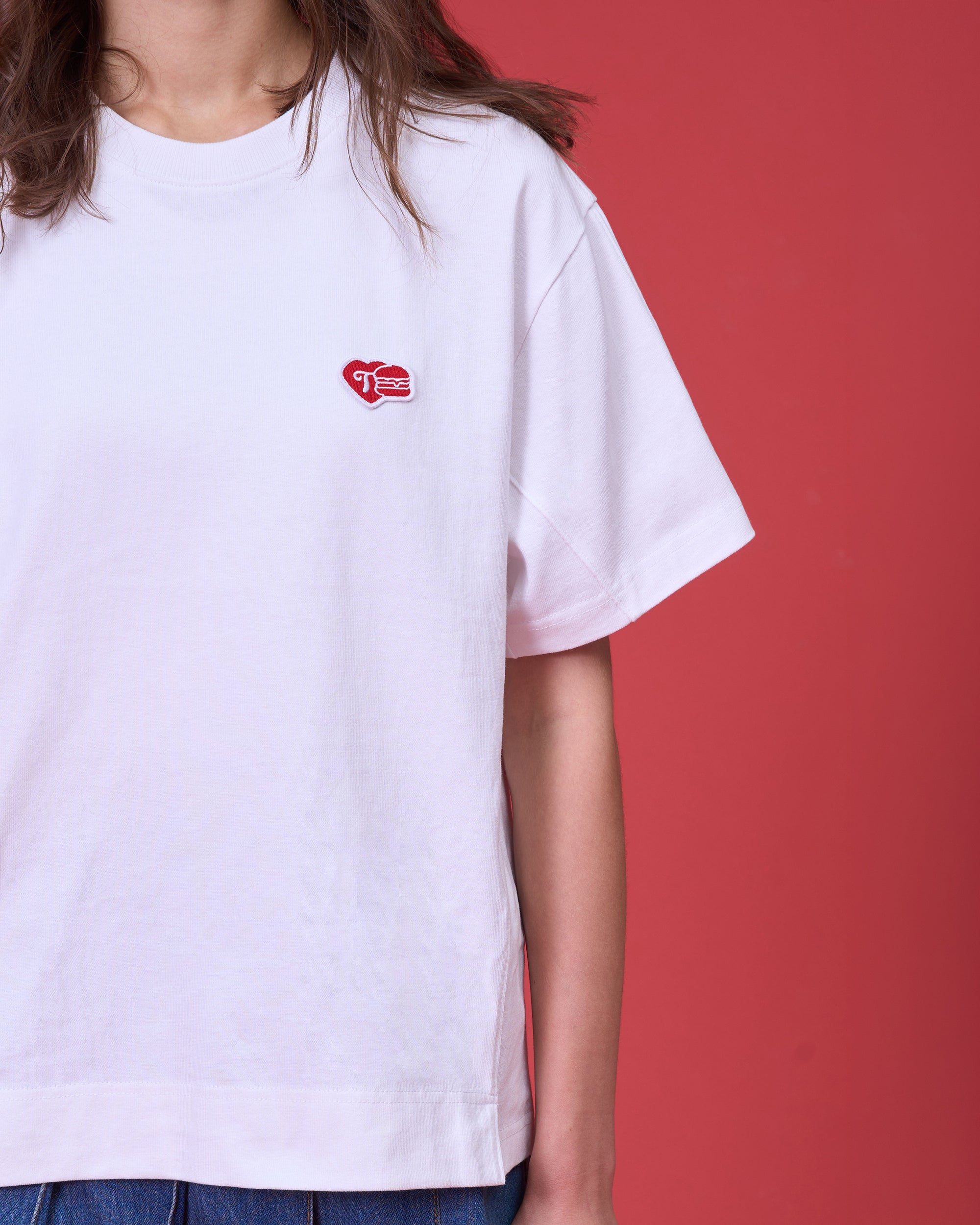 'LIFE IS BETTER WITH BURGER' T-SHIRT (WHITE)