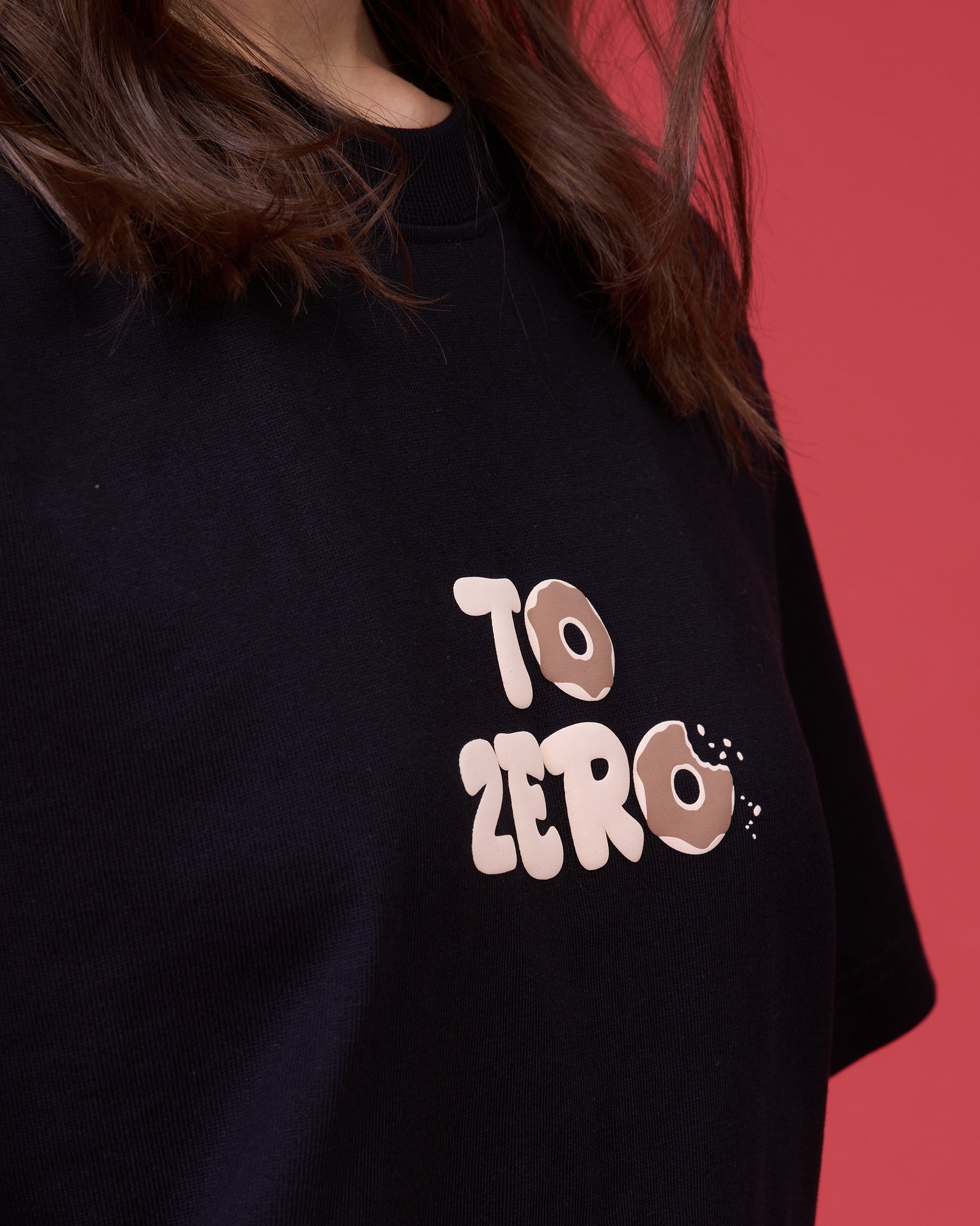 TO ZERO 'SWEET TOOTH' T-SHIRT (BLACK)