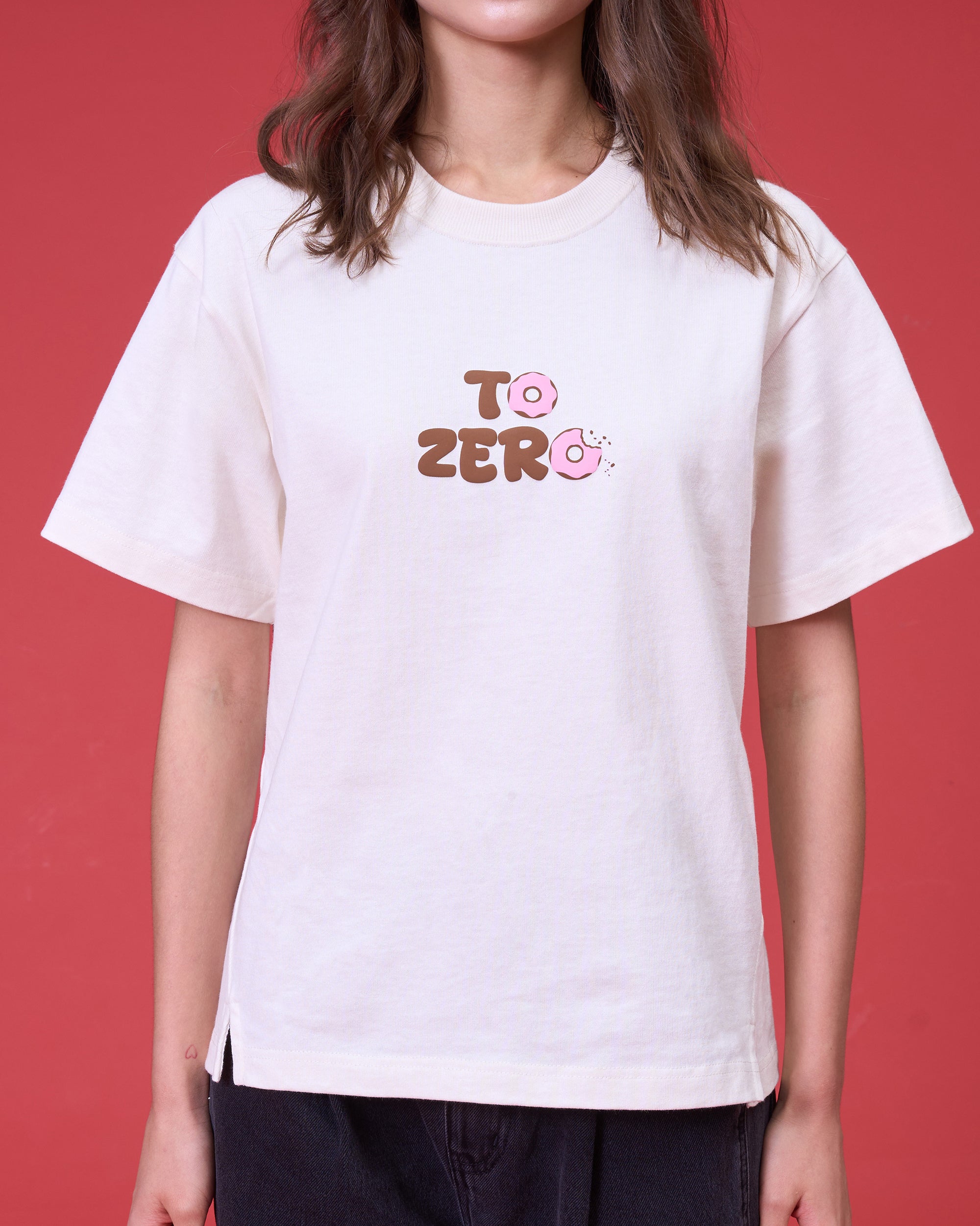 TO ZERO 'SWEET TOOTH' T-SHIRT (OATMILK) CHARITY TEE