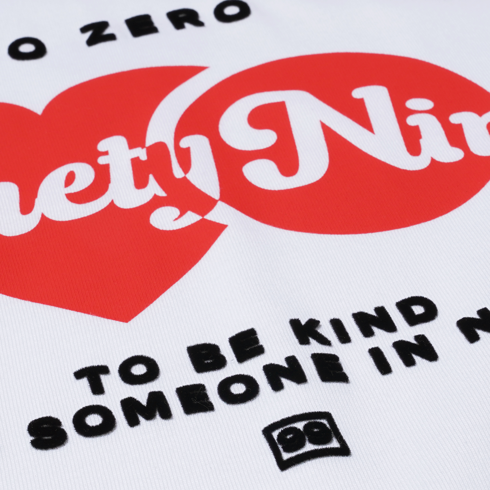 “no. Ninety Nine” 兒童印花T恤
