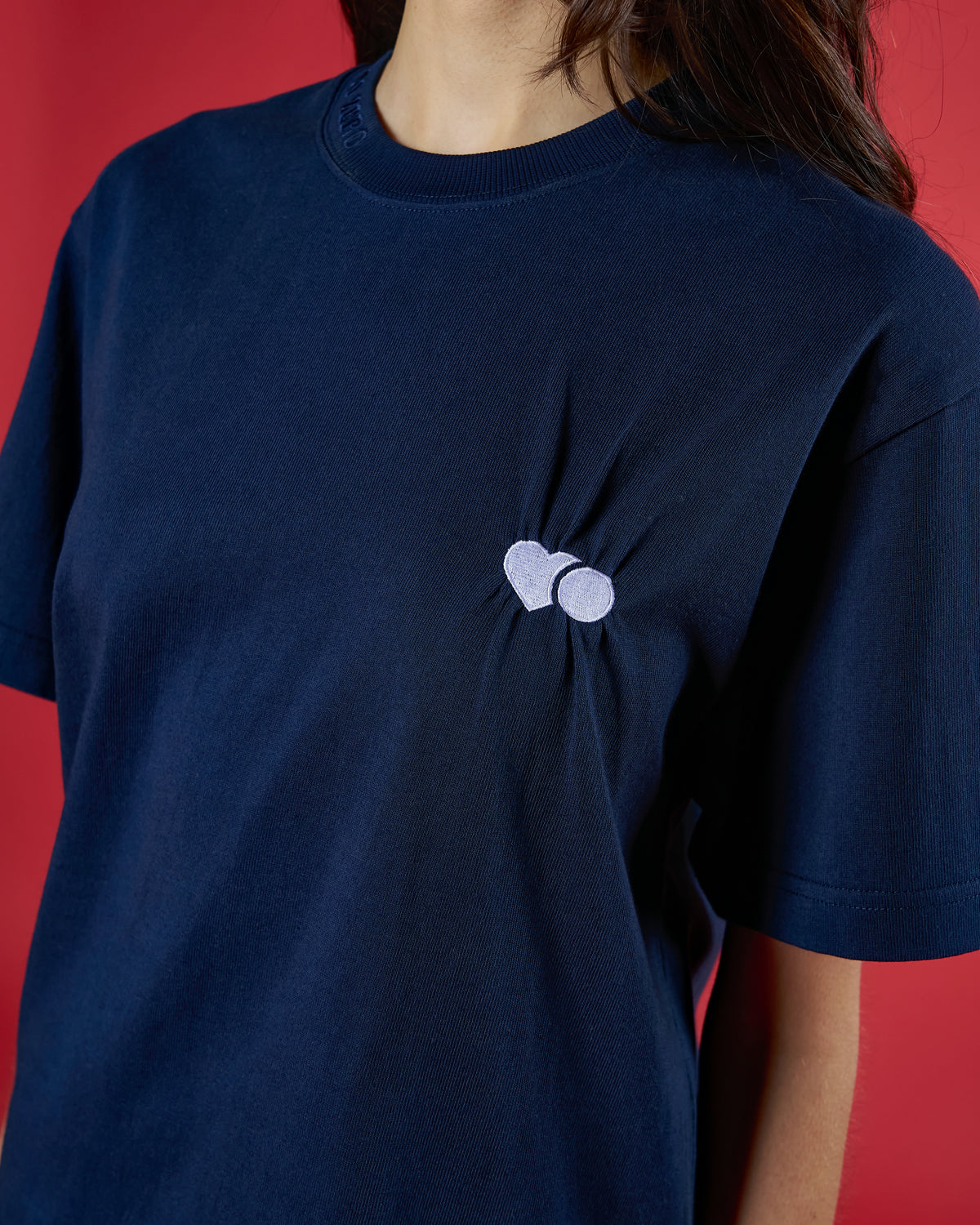'PAWSOME-CLAWSOME' T-SHIRT (深藍色)