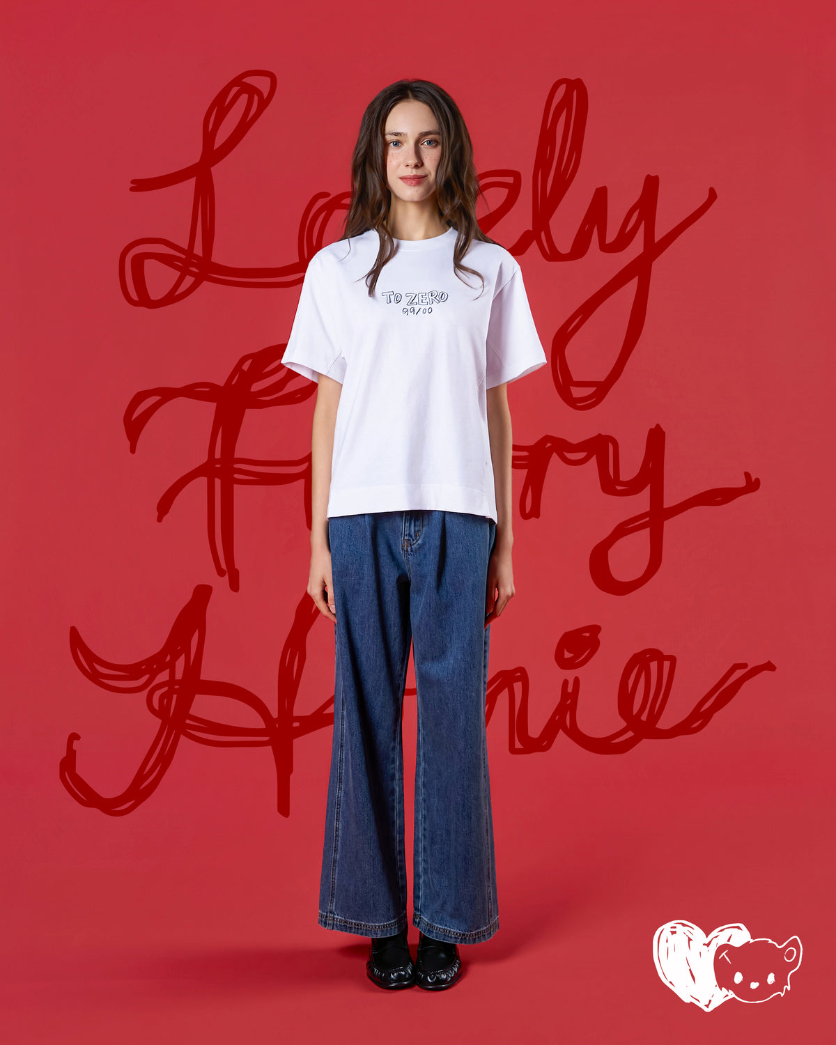 'KOTO FUR-MILY' T-SHIRT (WHITE)