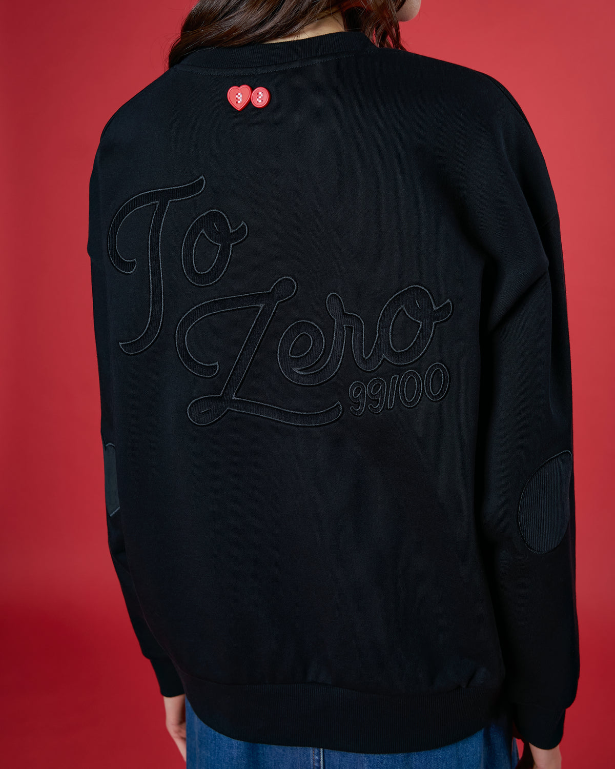 'MY HOMEY SIDEKICK' CREWNECK SWEATSHIRT (BLACK)