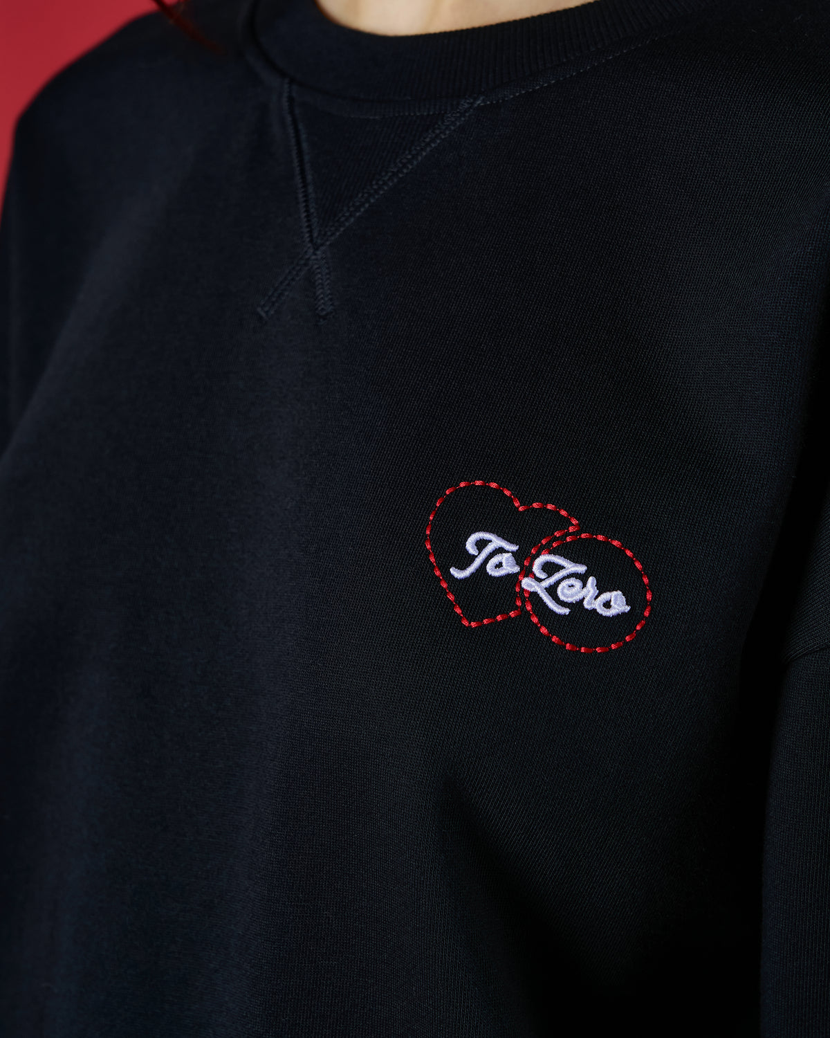 'MY HOMEY SIDEKICK' CREWNECK SWEATSHIRT (BLACK)