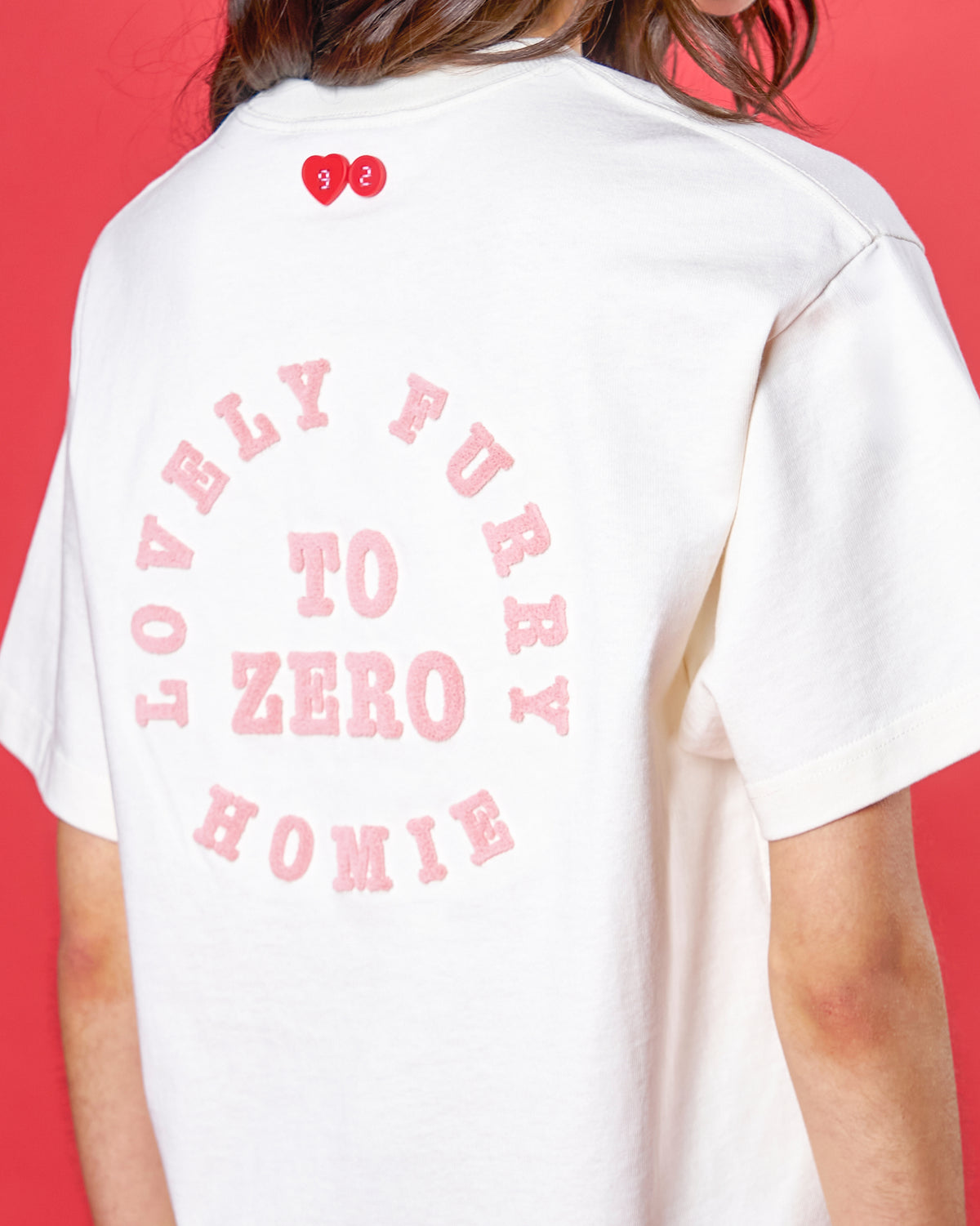 'PAWSOME-CLAWSOME' T-SHIRT (奶白色)