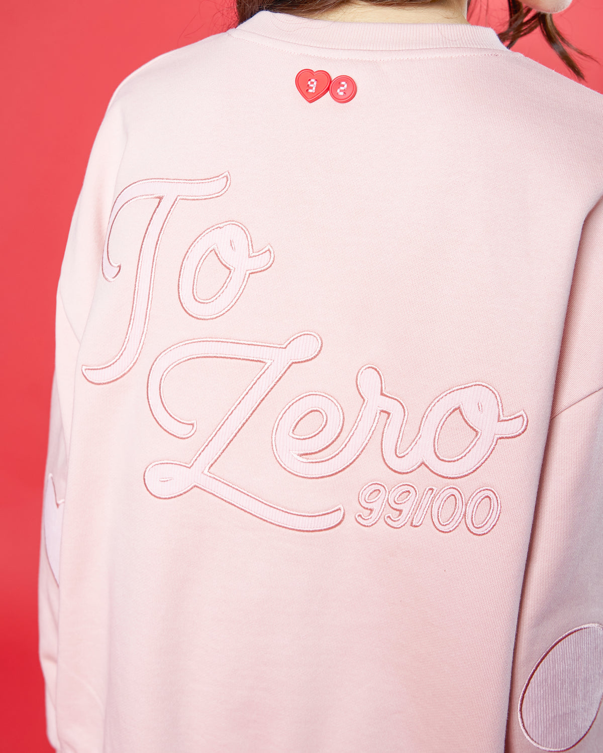 'MY HOMEY SIDEKICK' CREWNECK SWEATSHIRT (PEACH)