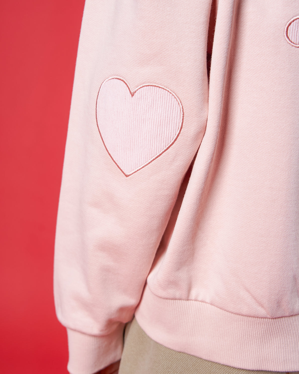'MY HOMEY SIDEKICK' CREWNECK SWEATSHIRT (PEACH)