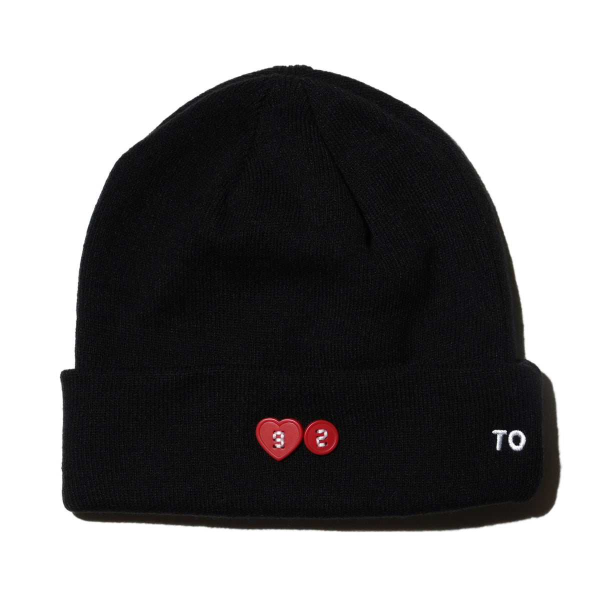 'KOTO FUR-MILY' KNIT BEANIE (BLACK)