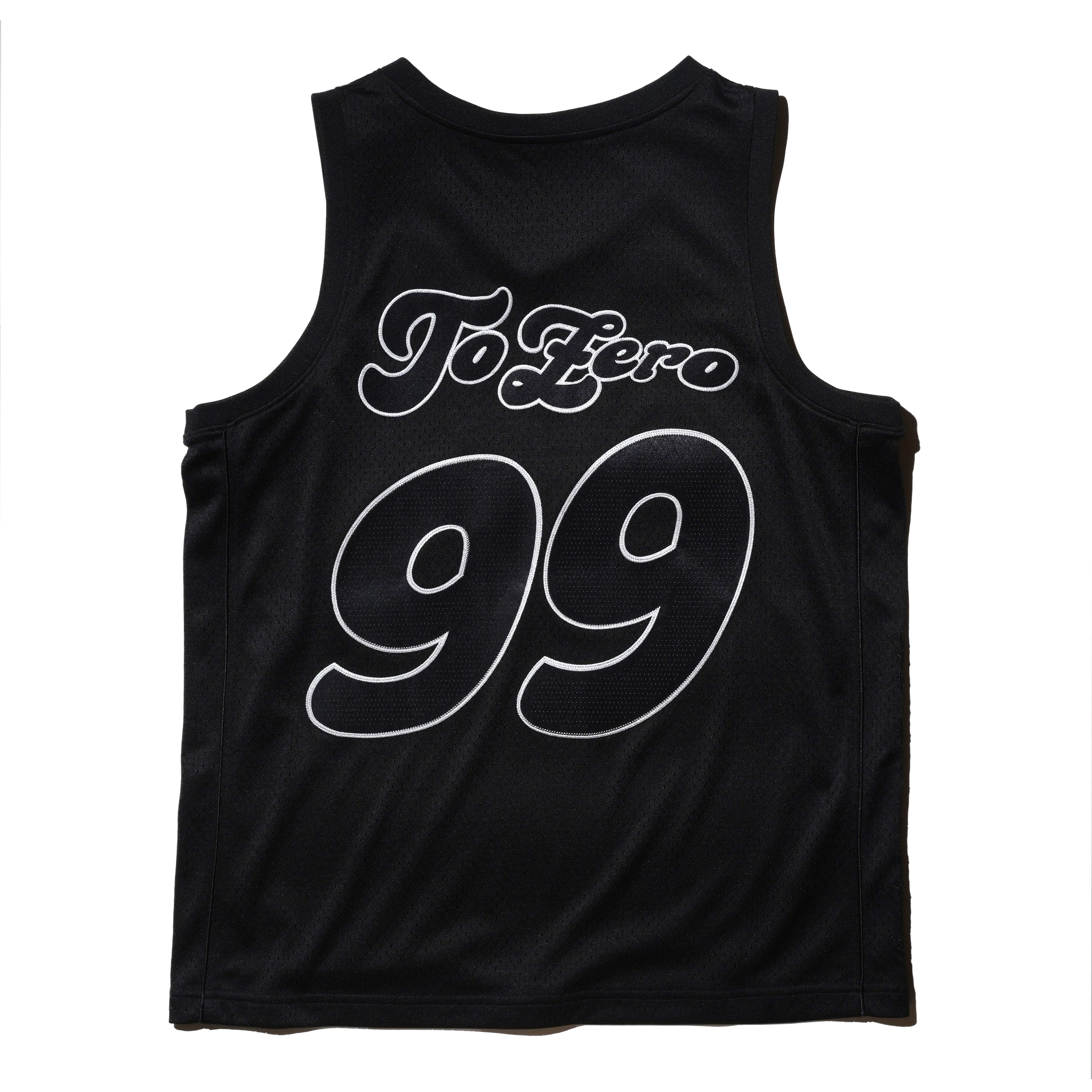 TO ZERO 99/00 'BSKTBLL' JERSEY (BLACK)