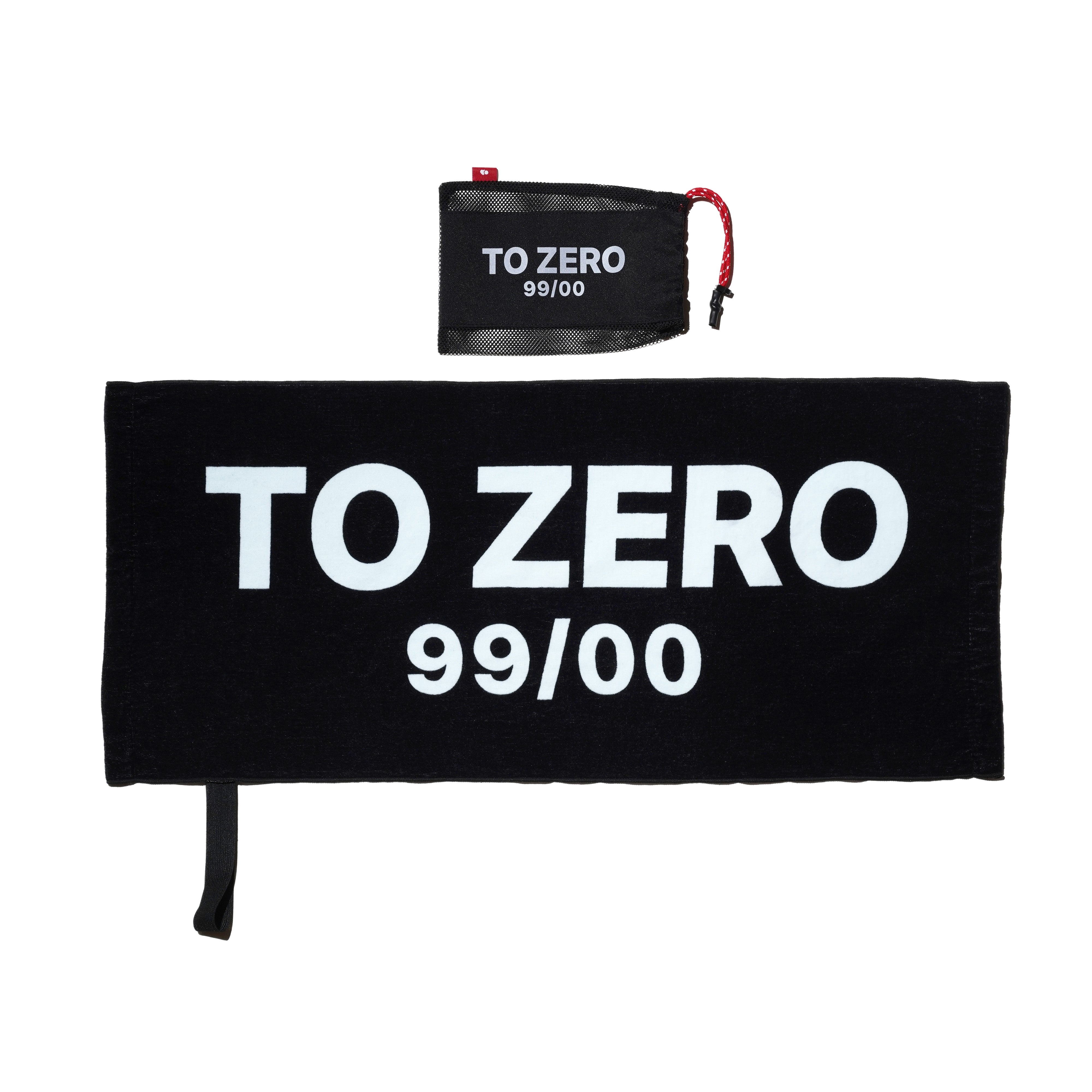 TO ZERO 99/00 徽標運動毛巾套裝