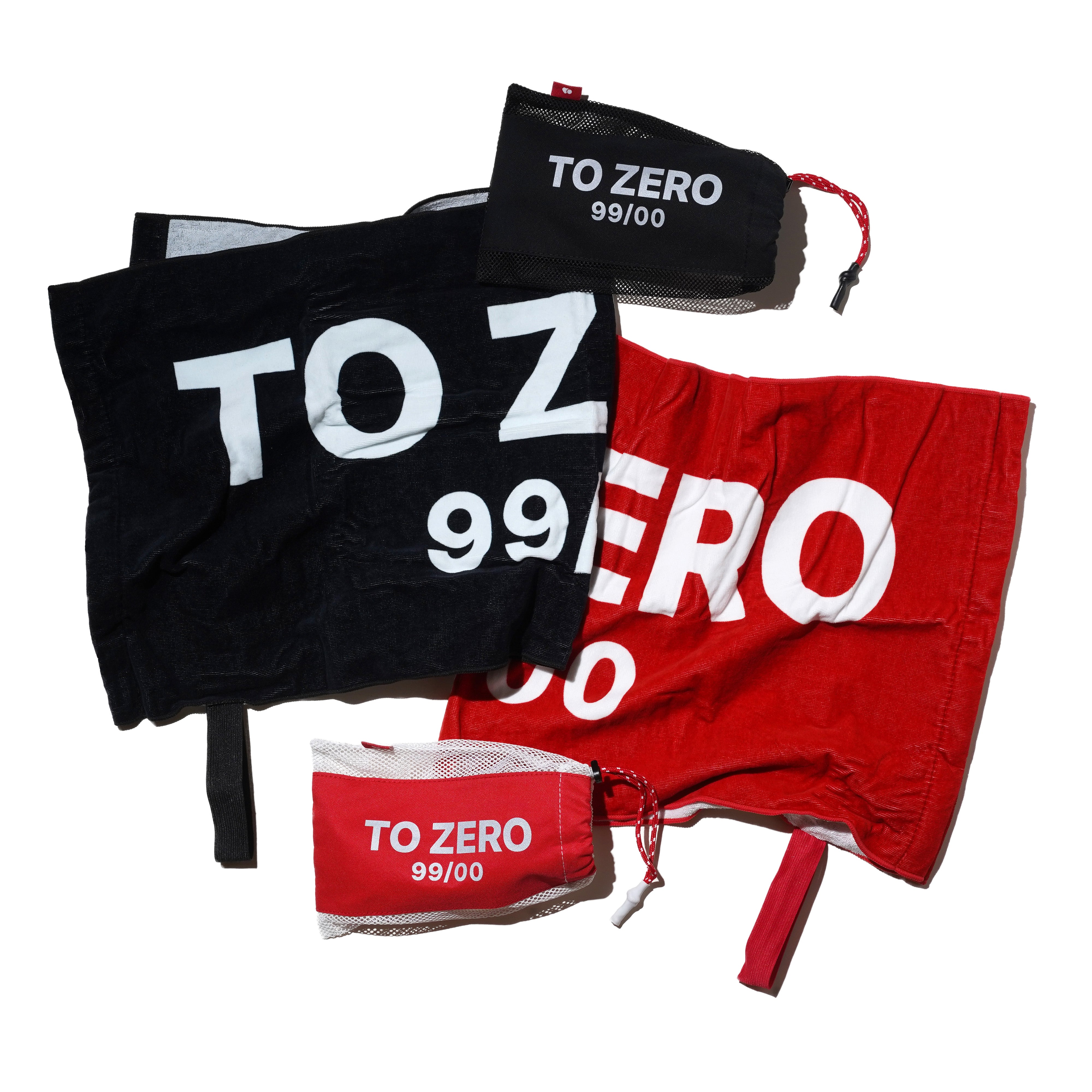 TO ZERO 99/00 徽標運動毛巾套裝