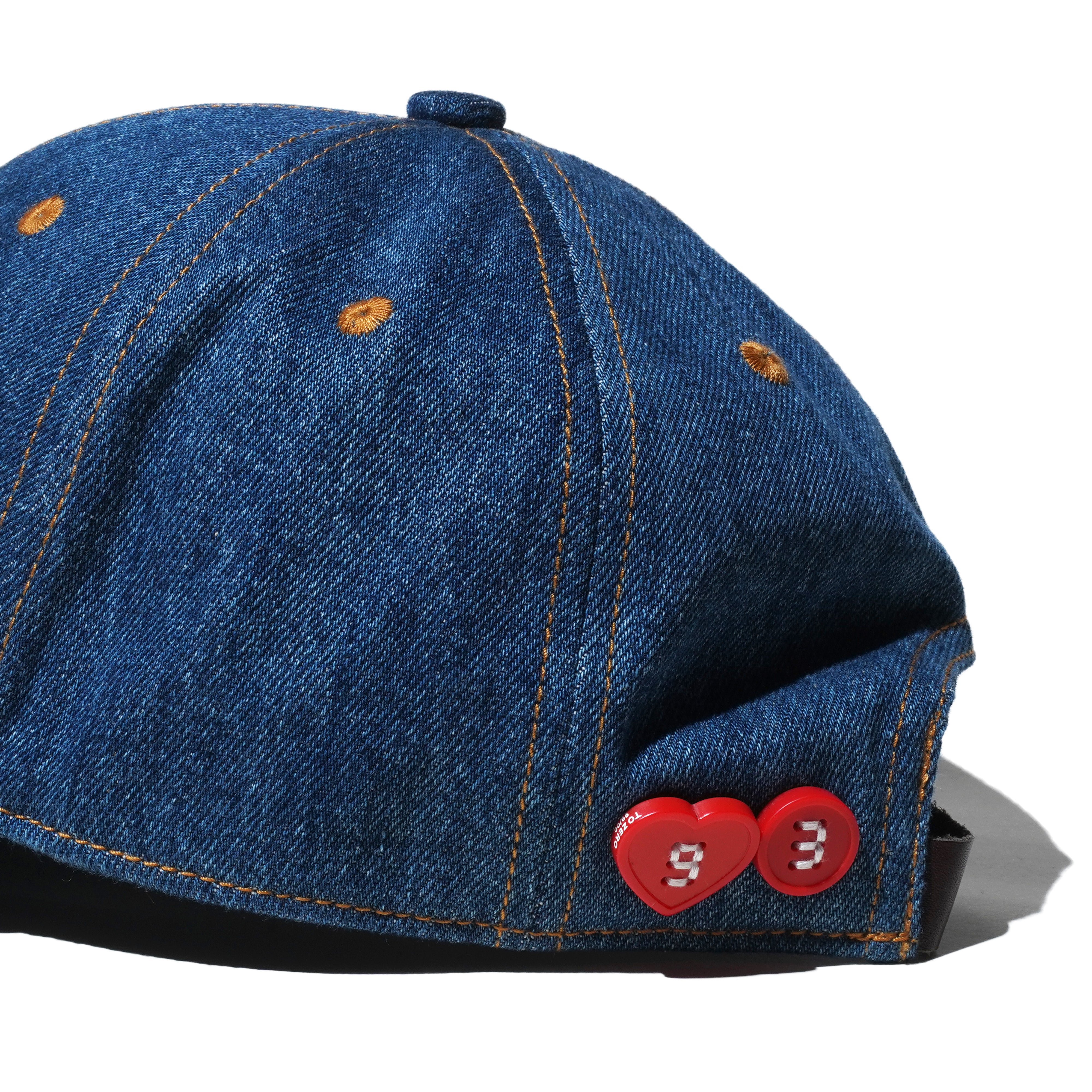TO ZERO 'GRAVY ON TOP' EMBROIDERY CAP (BLUE DENIM)