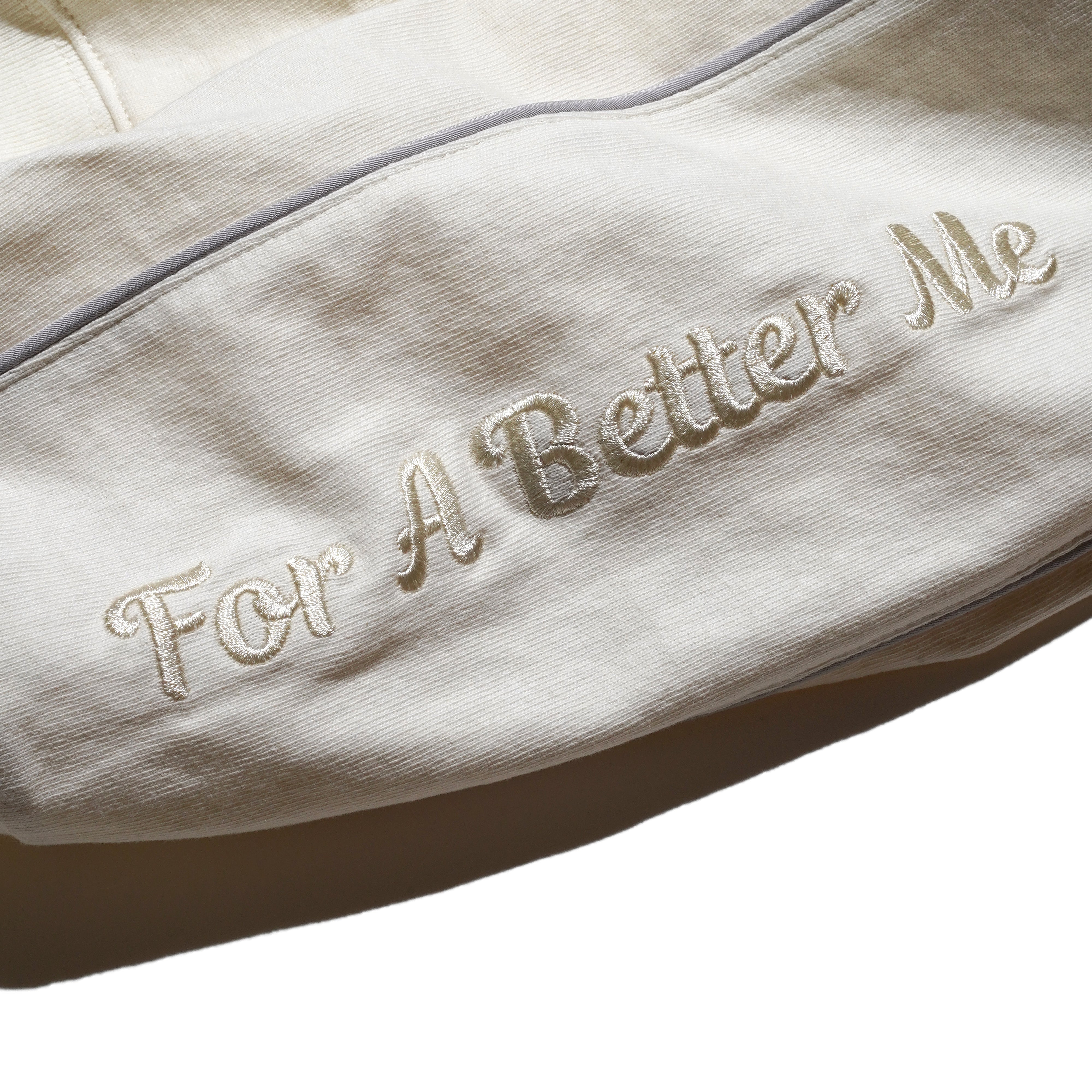 TO ZERO 99/00 CONTRAST PIPING DETAIL TOP (OFF WHITE)