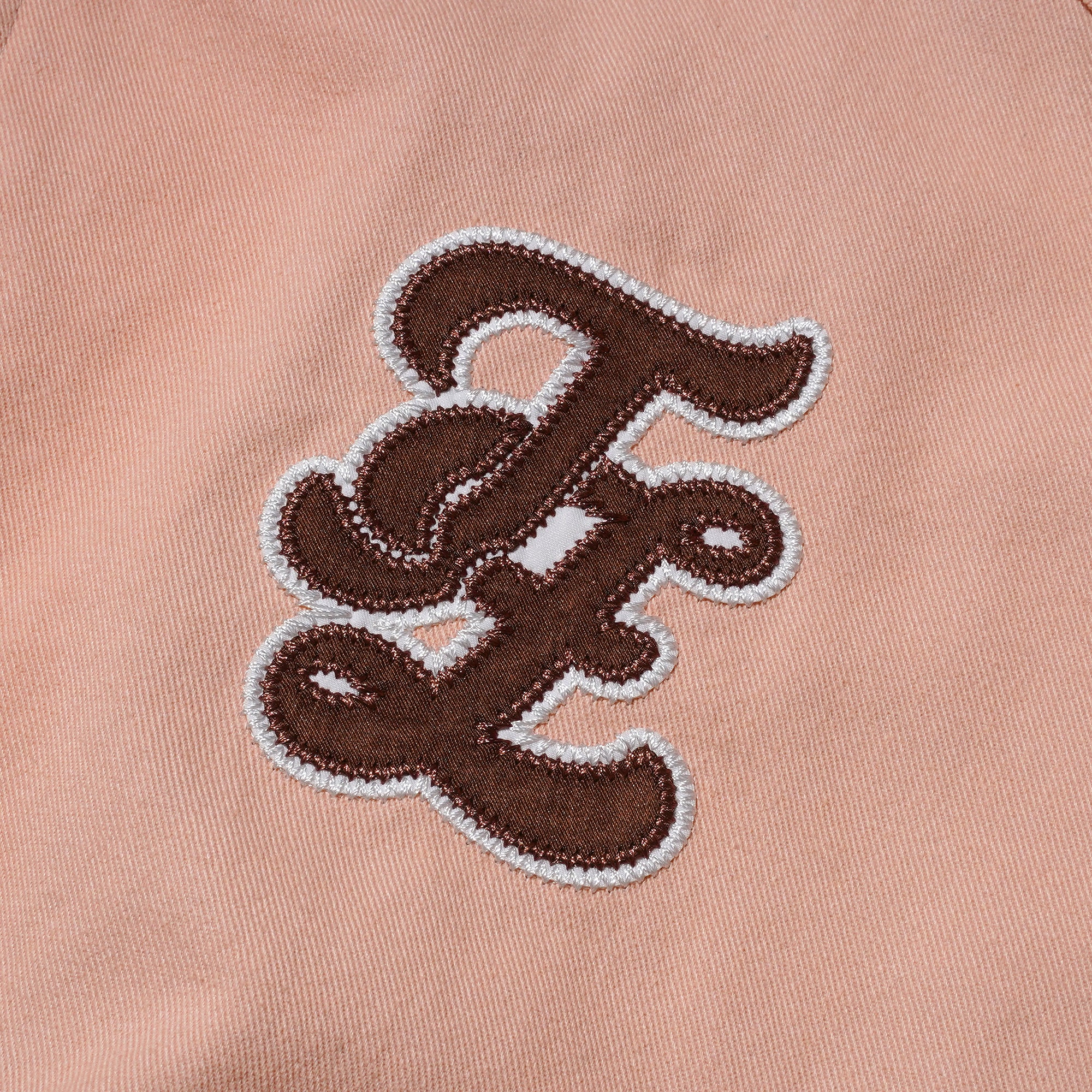 TO ZERO 'TZ VARSITY' TEAM JACKET (PEACH)