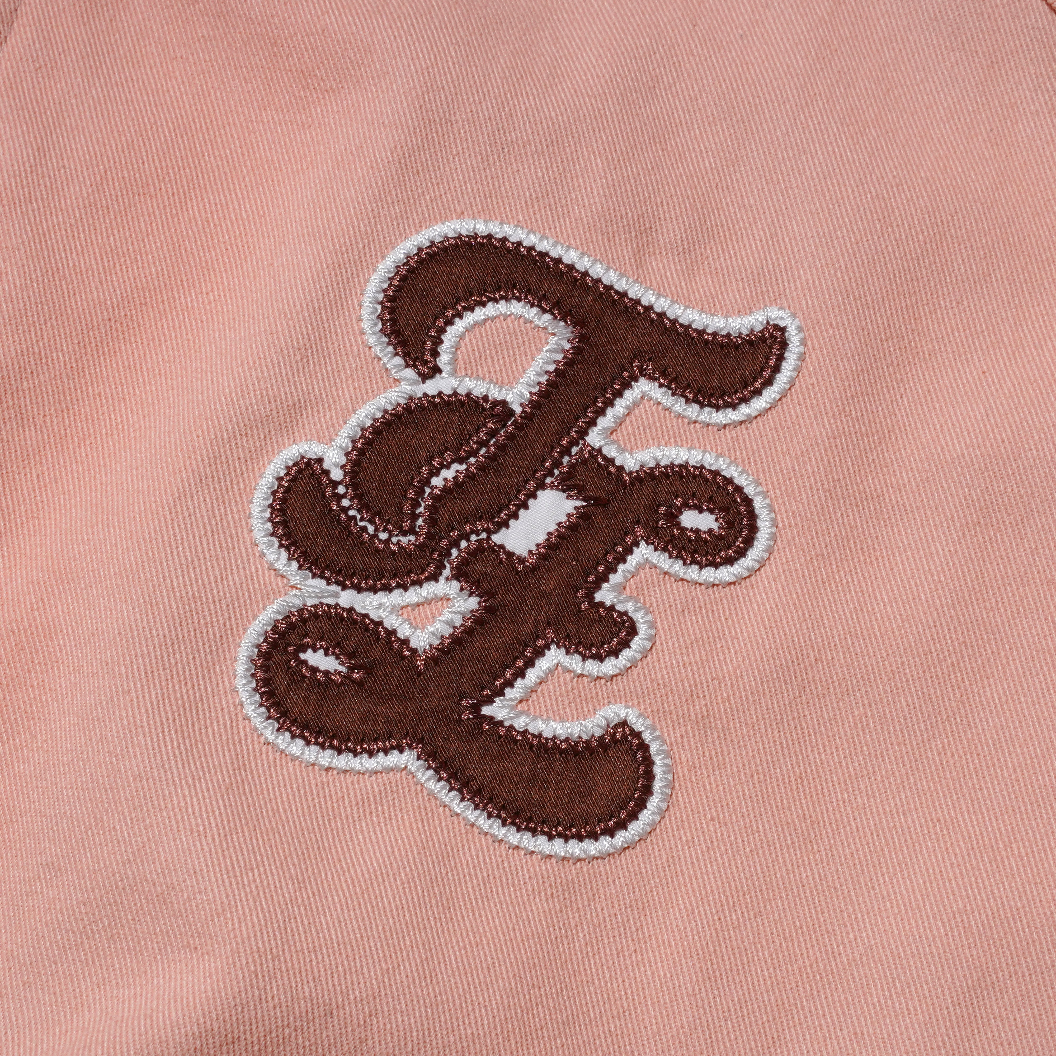 TO ZERO 'TZ VARSITY' 棒球夾克 (桃色)