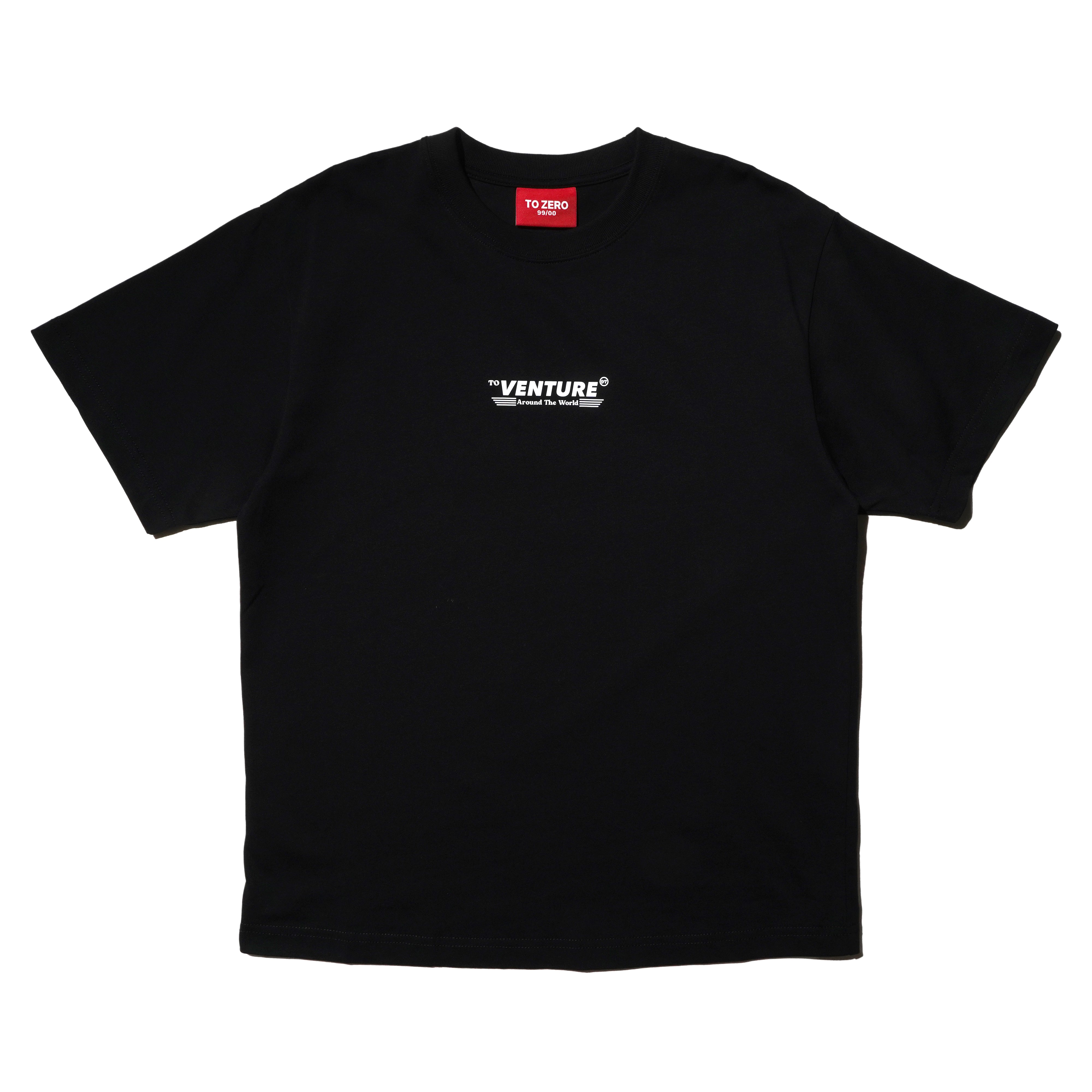 'SPREAD YOUR WINGS' PRINT T-SHIRT (BLACK)