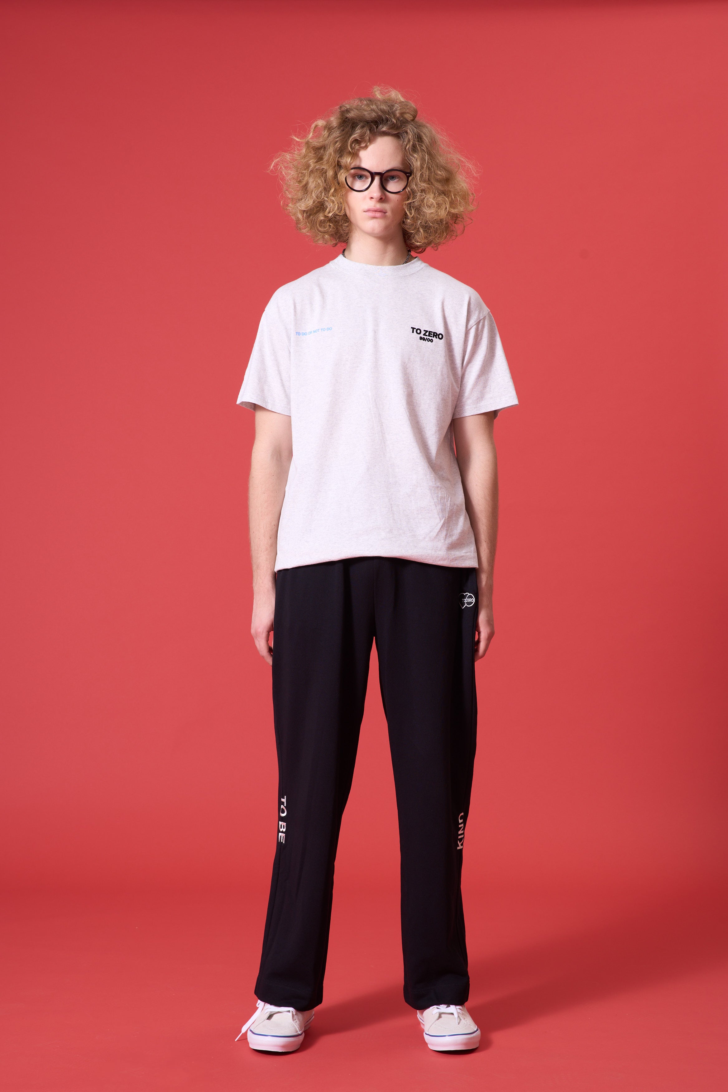 ‘TO BE KIND’ Embroidery Sweatpants