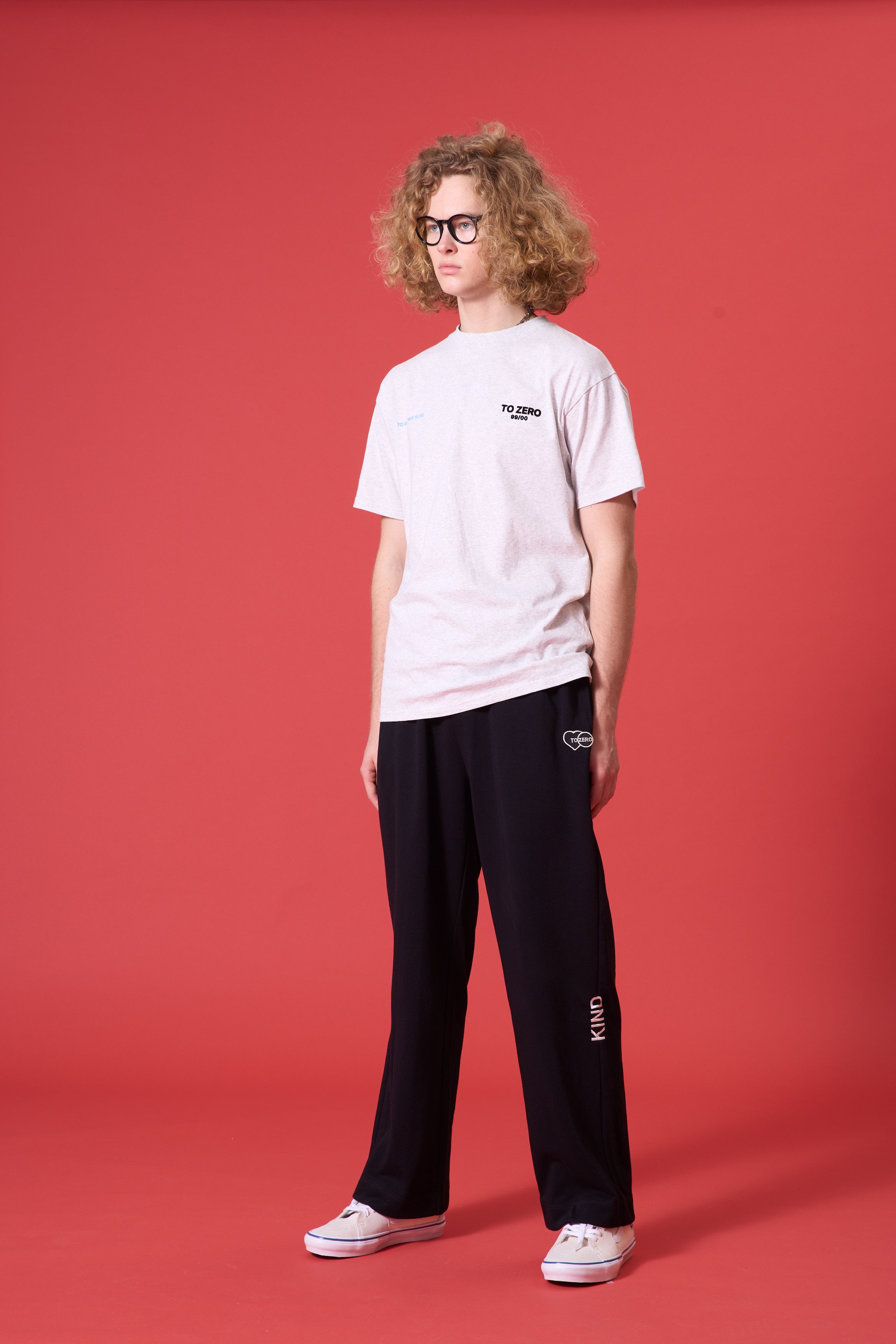 ‘TO BE KIND’ Embroidery Sweatpants
