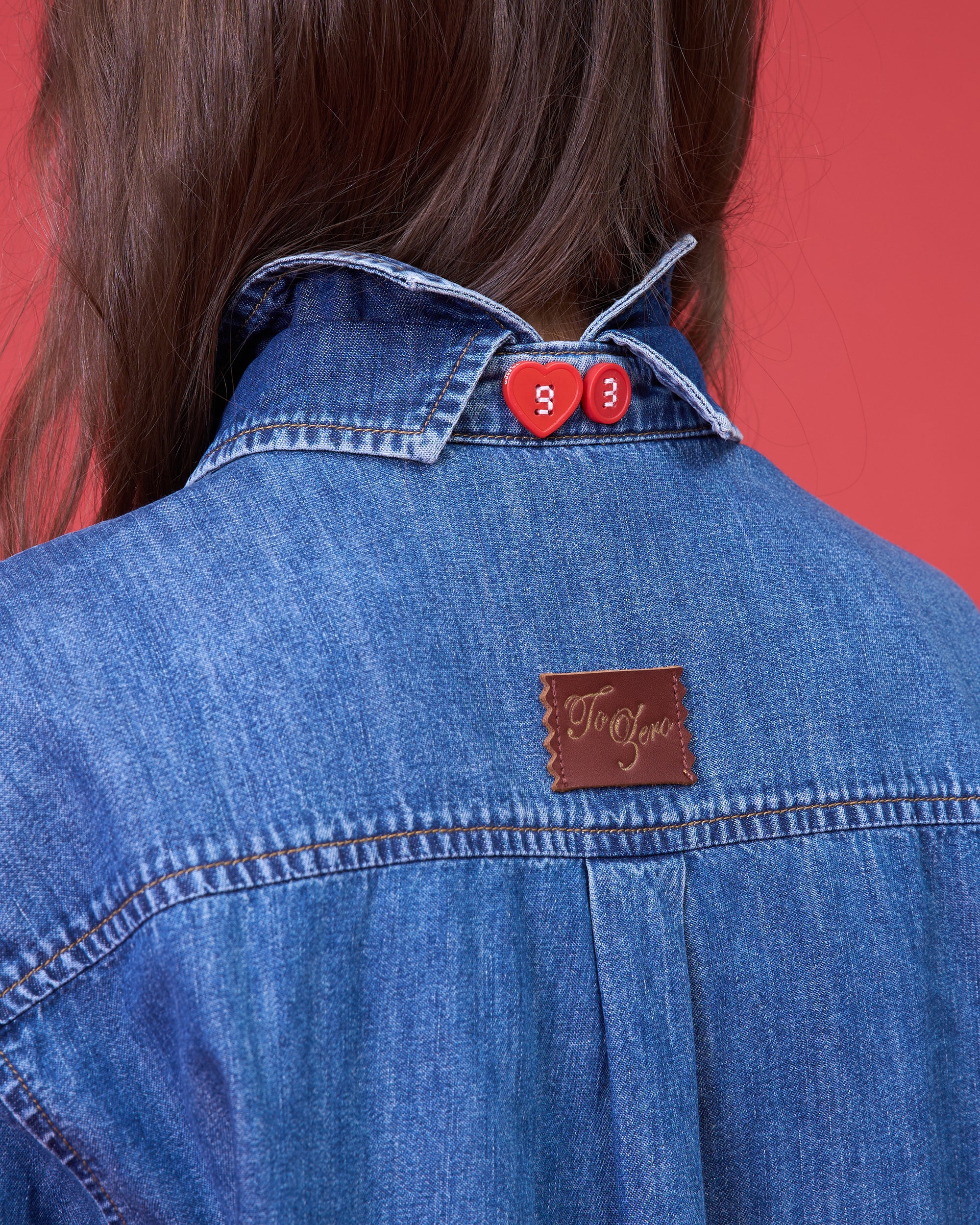 'THE DOUBLE-DECKER' DENIM SHIRT (WASHED BLUE)