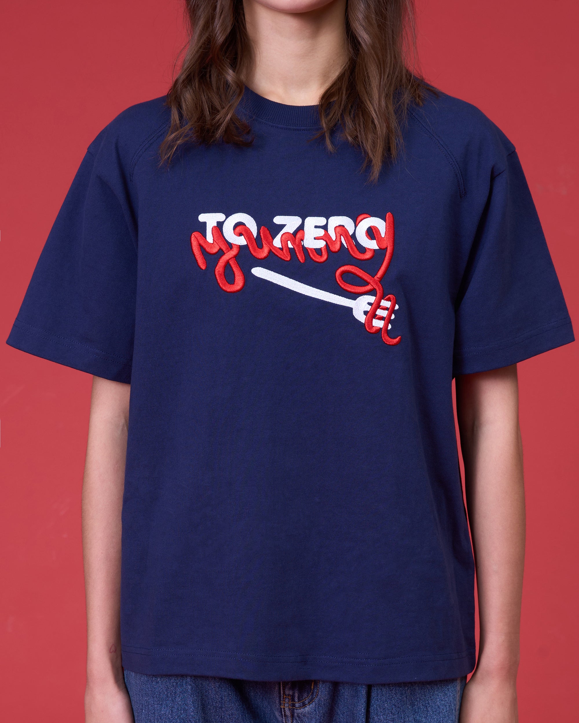 TO ZERO 'AL DENTE!' T-SHIRT (NAVY)
