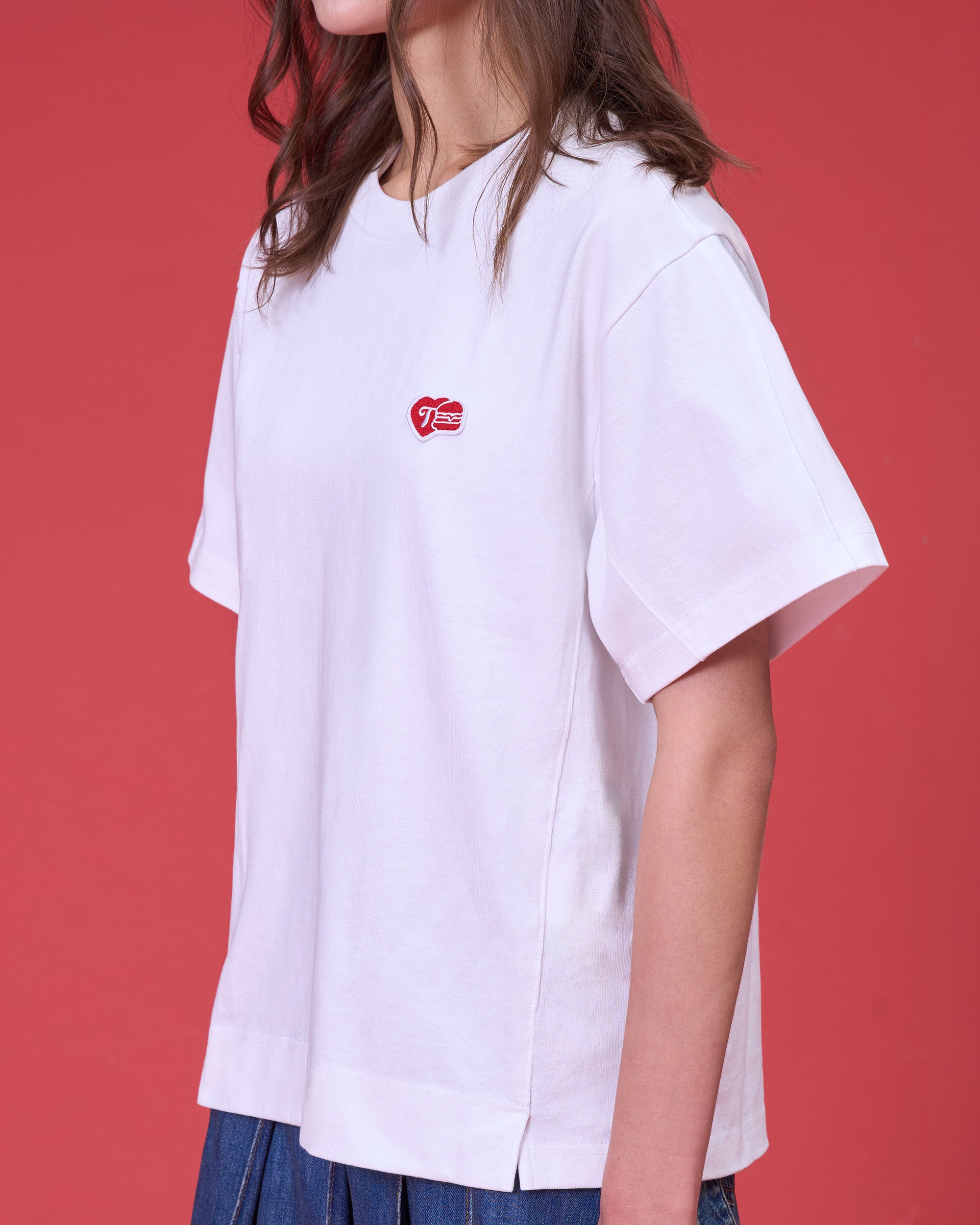 'LIFE IS BETTER WITH BURGER' T-SHIRT (WHITE)