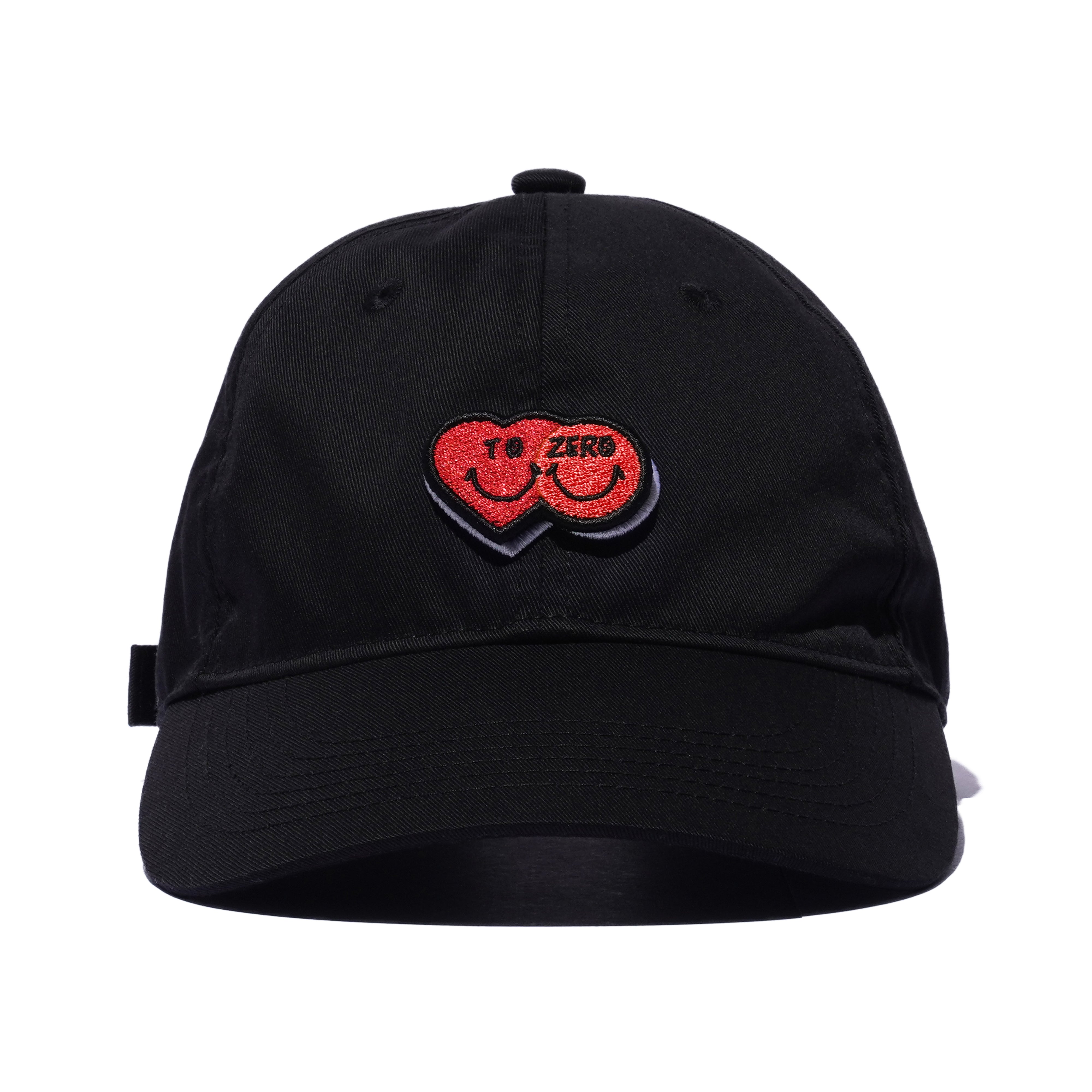 'TO BE KIND <> TO ZERO' Detachable Velcro Patch Baseball Cap