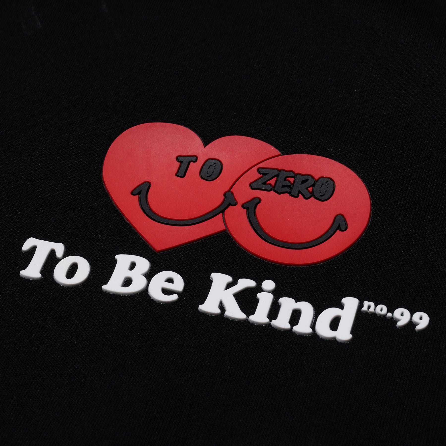 ’TO BE KIND’ 兒童矽膠印花T恤