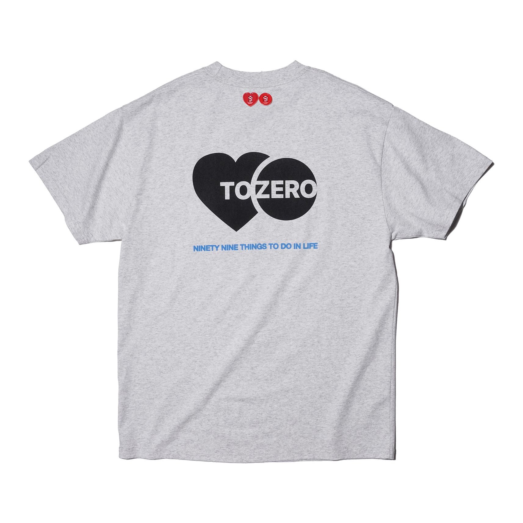 'TO ZERO' 徽標印花T恤