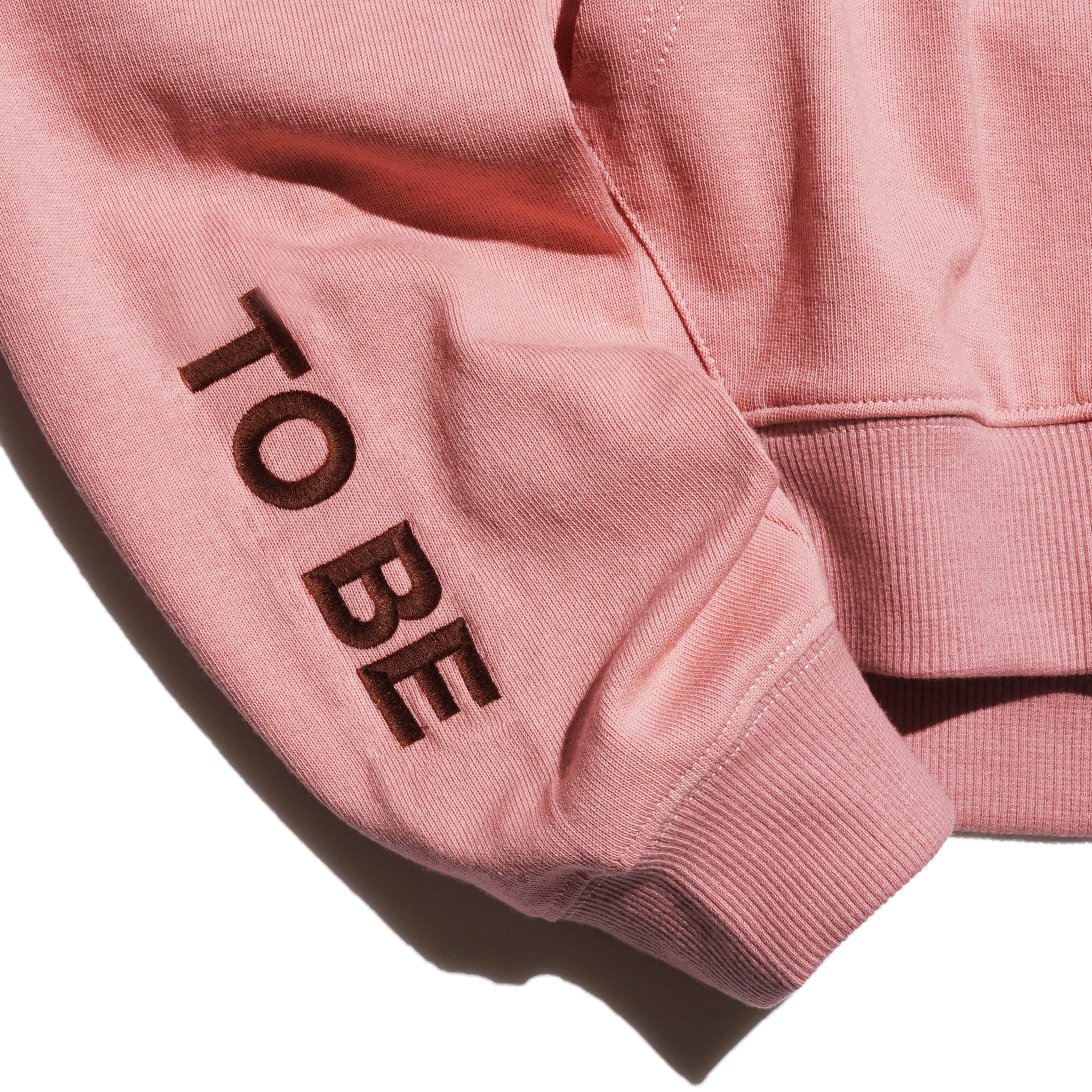 'TO BE KIND’ Embroidered Patch Hoodie