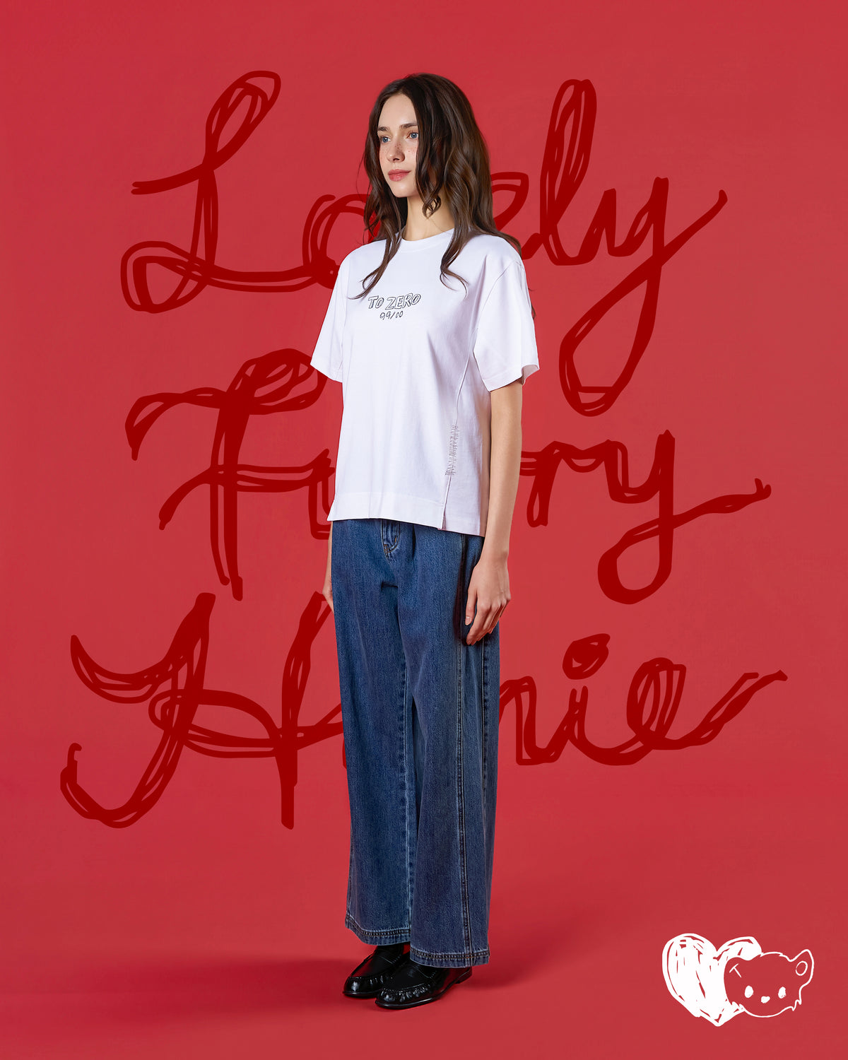 'KOTO FUR-MILY' T-SHIRT (WHITE)