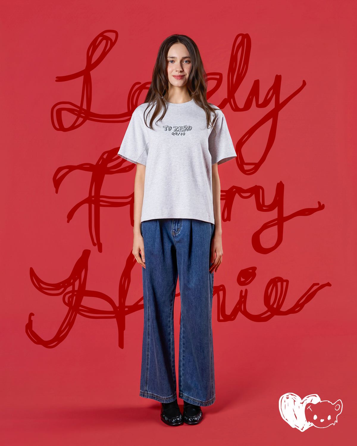 'KOTO FUR-MILY' T-SHIRT (HEATHER GREY)