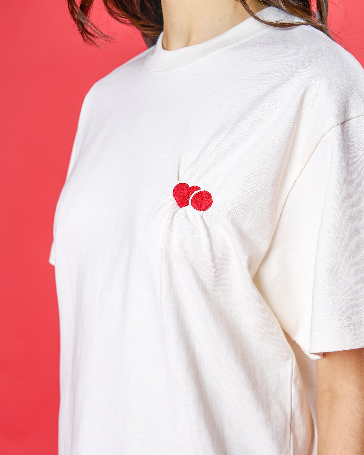 'PAWSOME-CLAWSOME' T-SHIRT (奶白色)